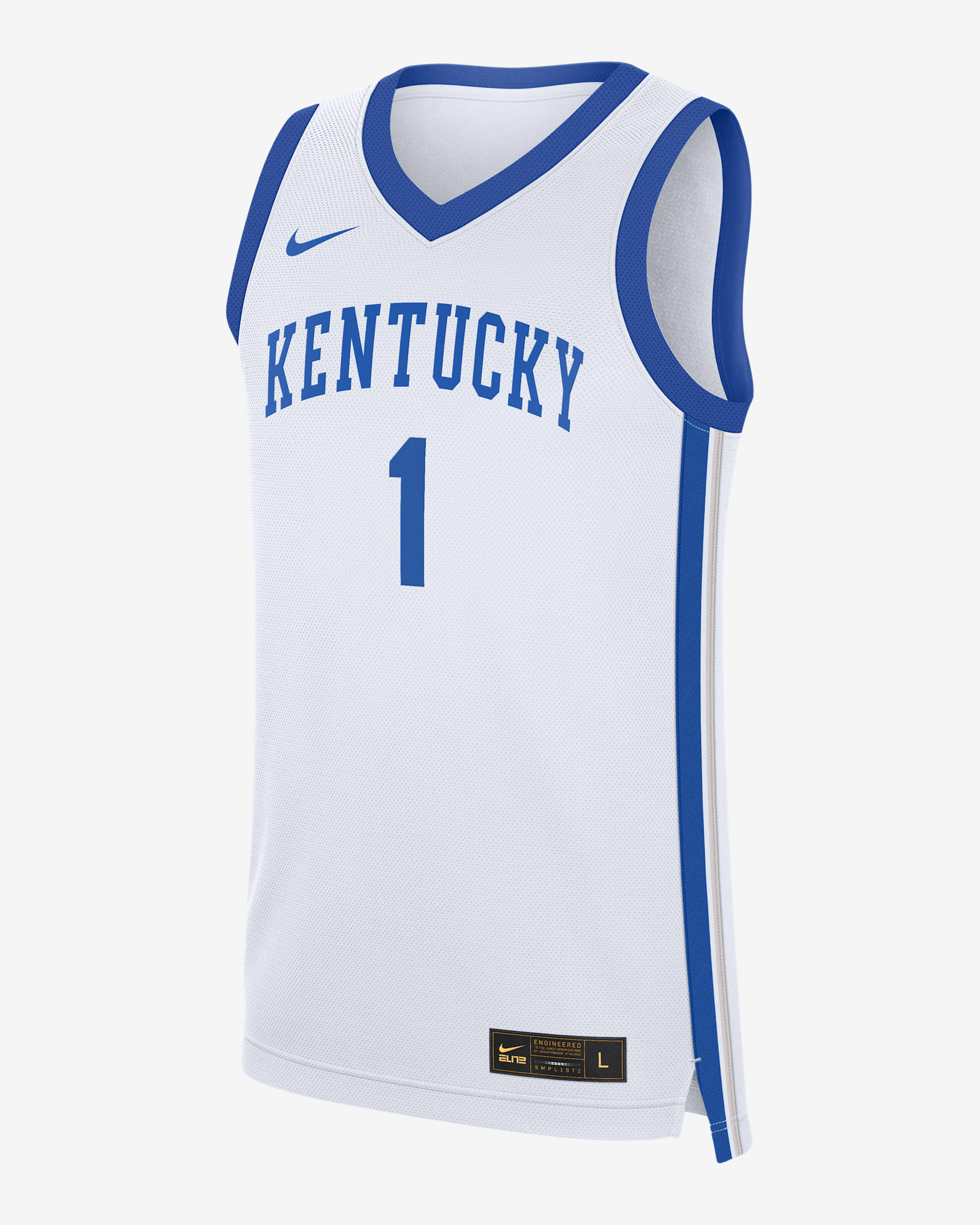 Kentucky Wildcats Replica Men's Nike College Basketball Jersey - White