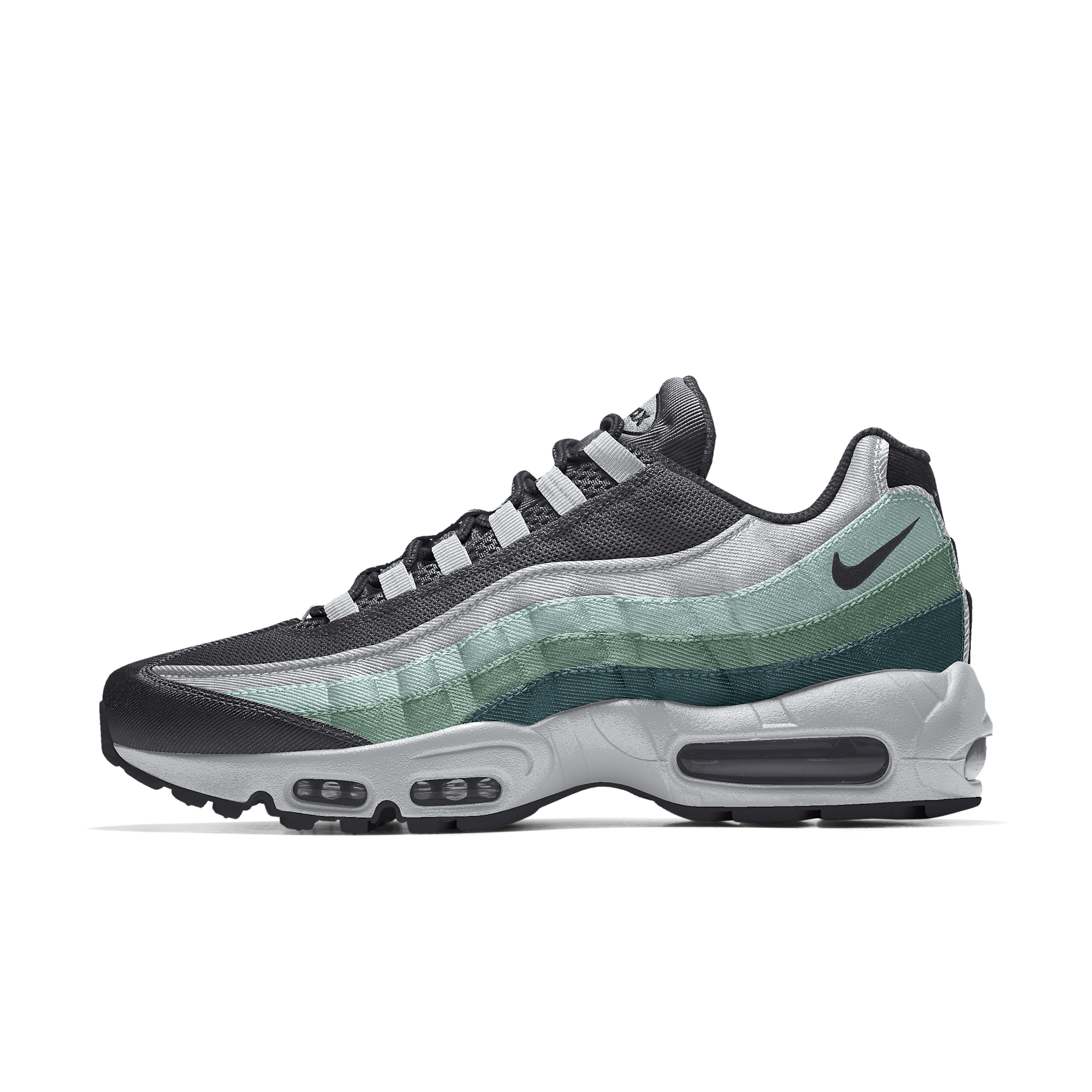 Nike Air Max 95 By You Custom Women's Shoe - Multi-Colour/Multi-Colour/Multi-Colour/Multi-Colour