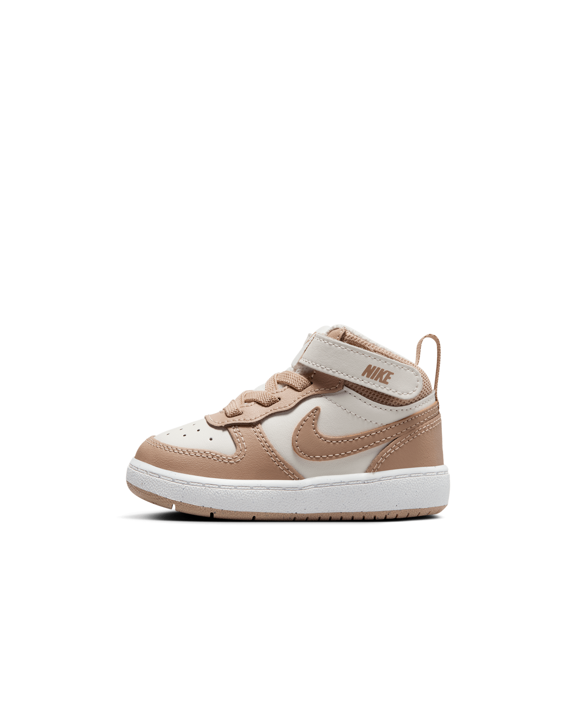 Nike Court Borough Mid 2 Baby/Toddler Shoes - Pale Ivory/Sail/Hemp