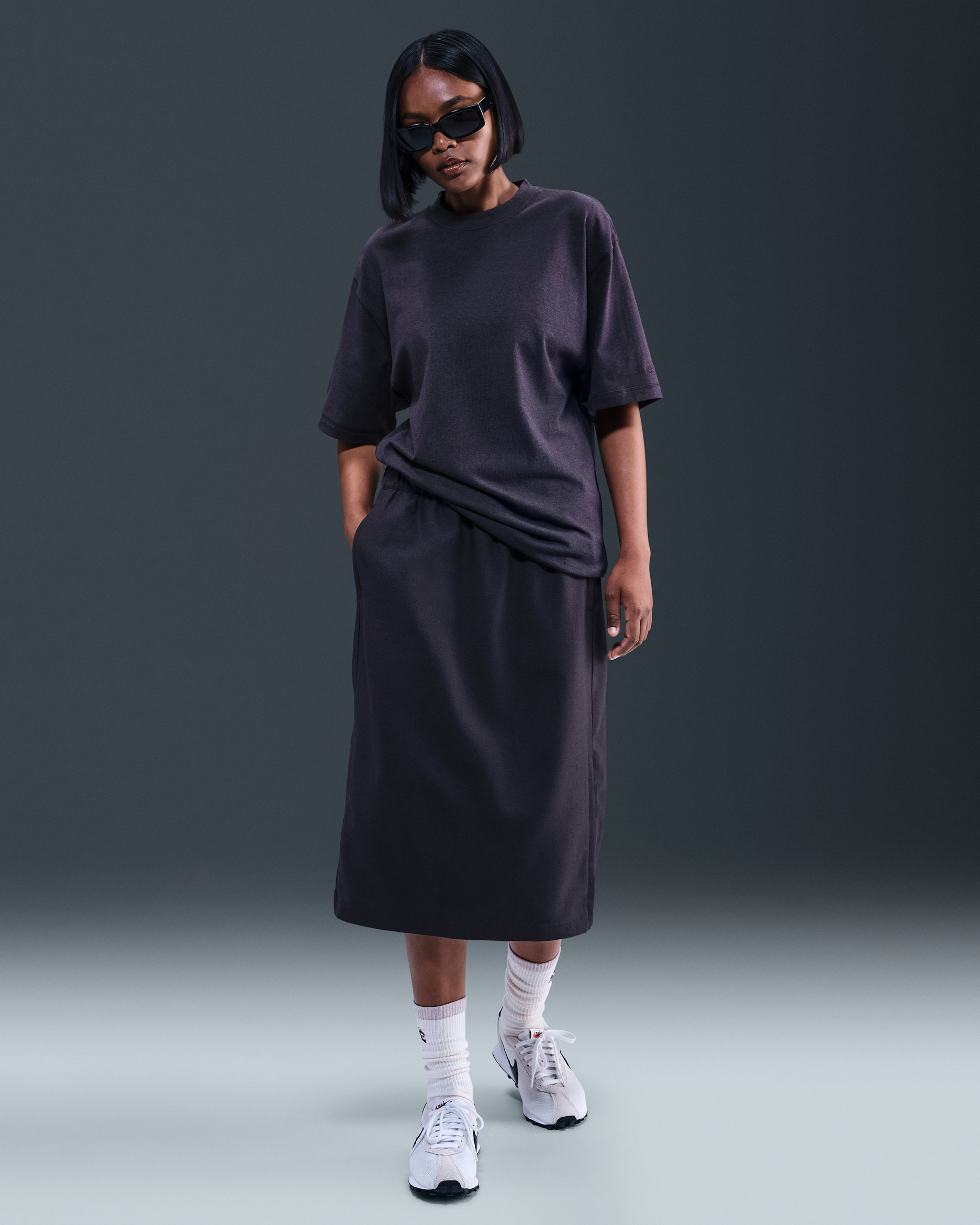 Nike Wool Classics Skirt - Cave Purple