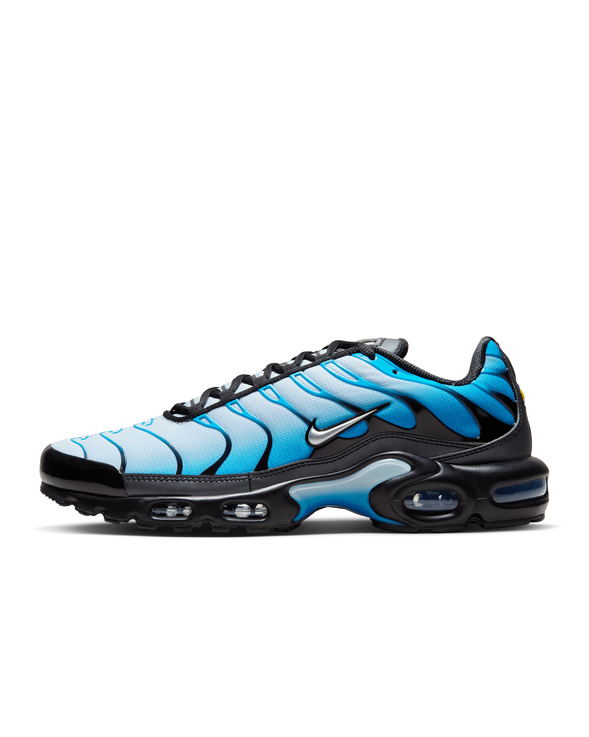 Nike Air Max Plus Men's Shoes - Black/Neptune Blue/Blue Tint/Metallic Silver