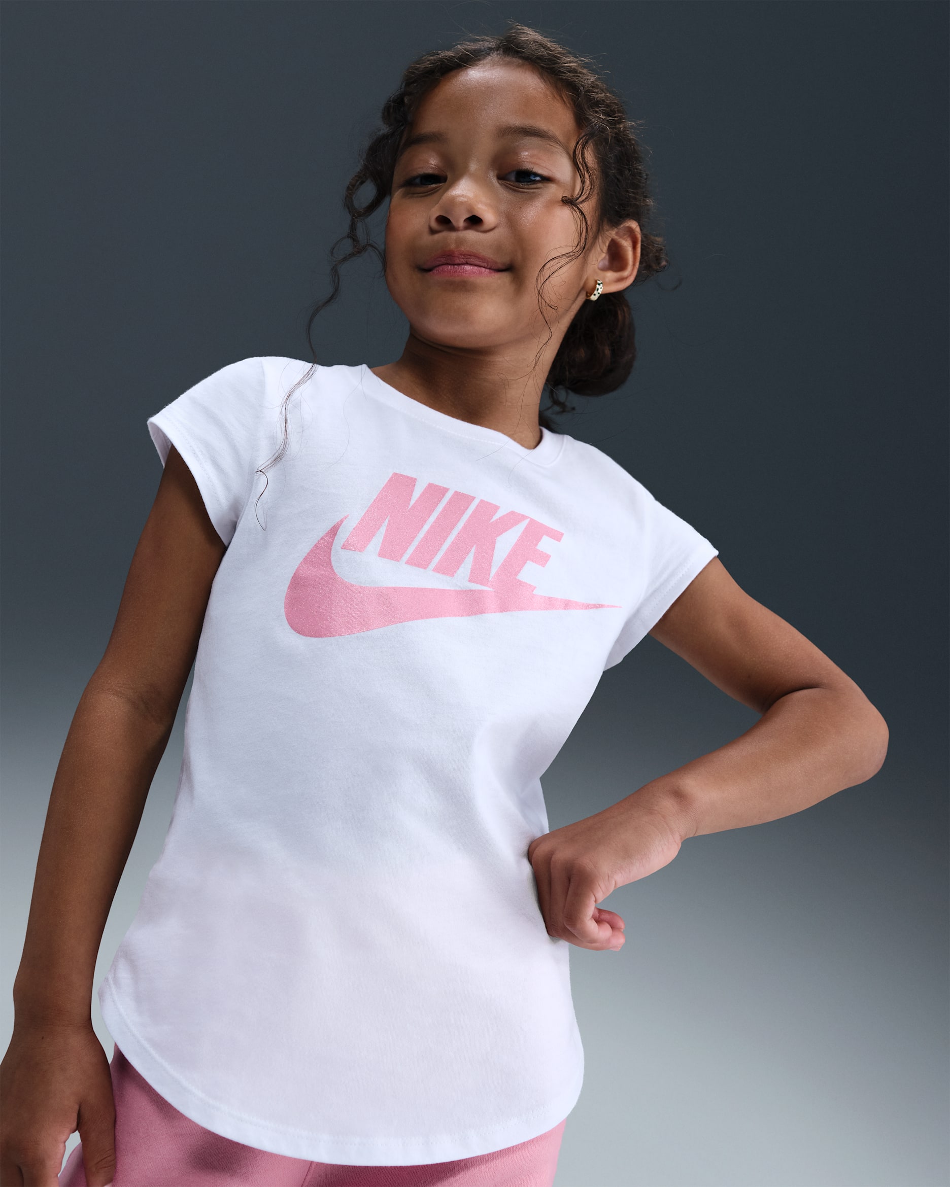 T-shirt Futura Nike pour enfant - Blanc