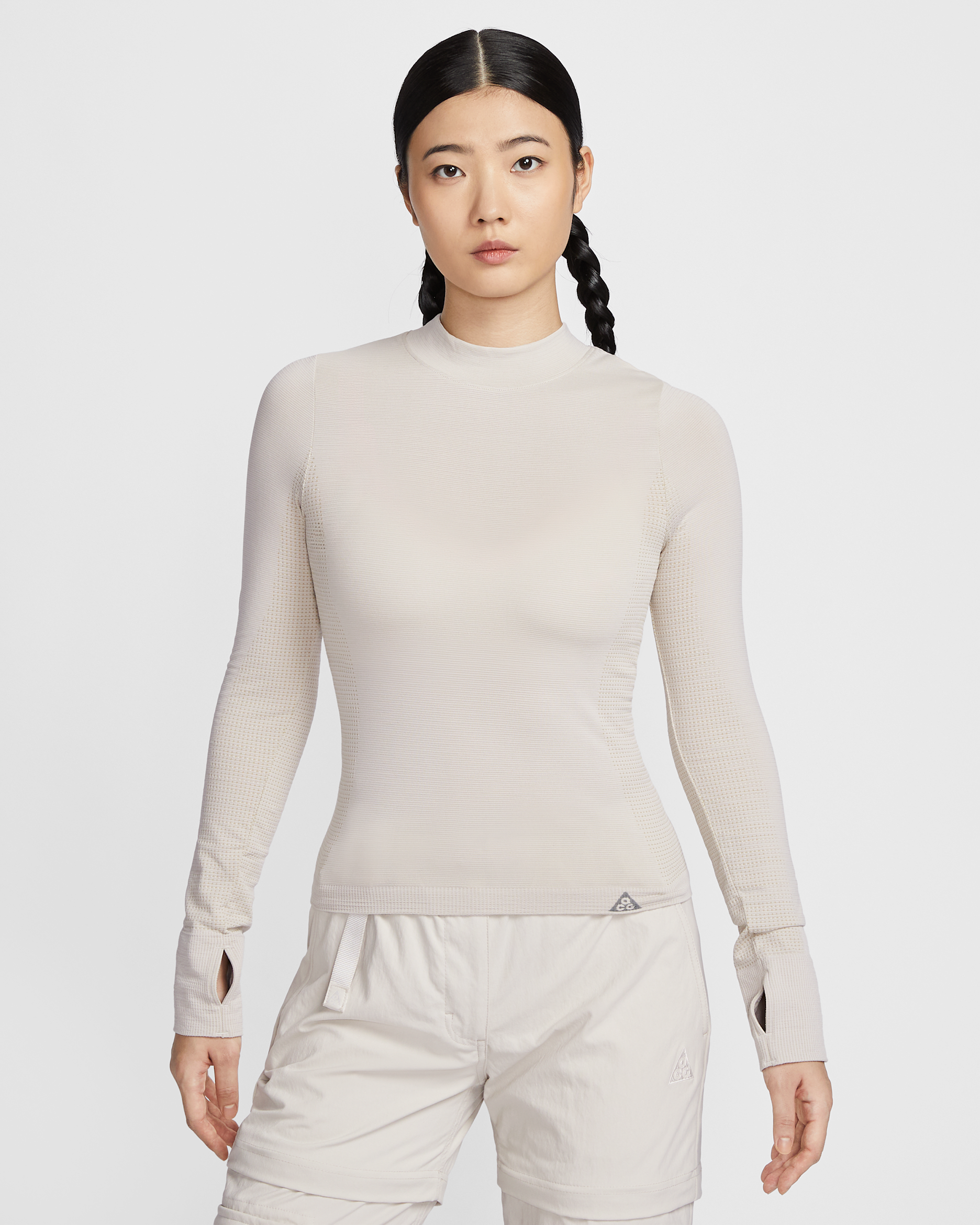 Nike ACG "Delta River" Women's Dri-FIT ADV Long-Sleeve Top - Light Orewood Brown/Khaki