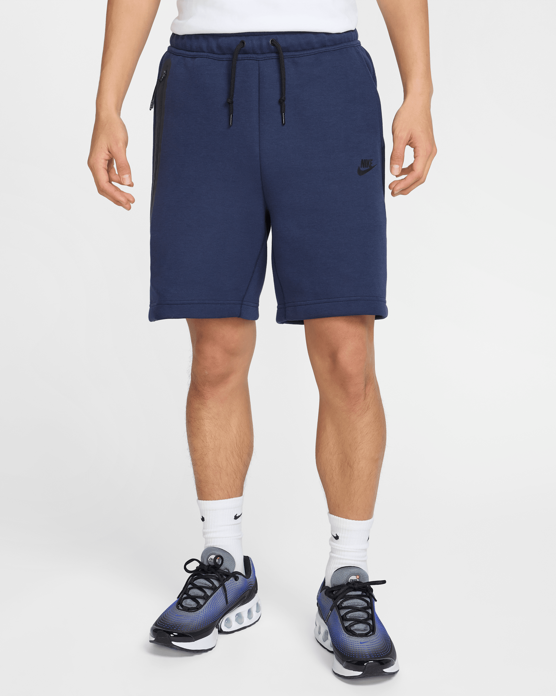 Pánské kraťasy Nike Sportswear Tech Fleece - Obsidian/Černá