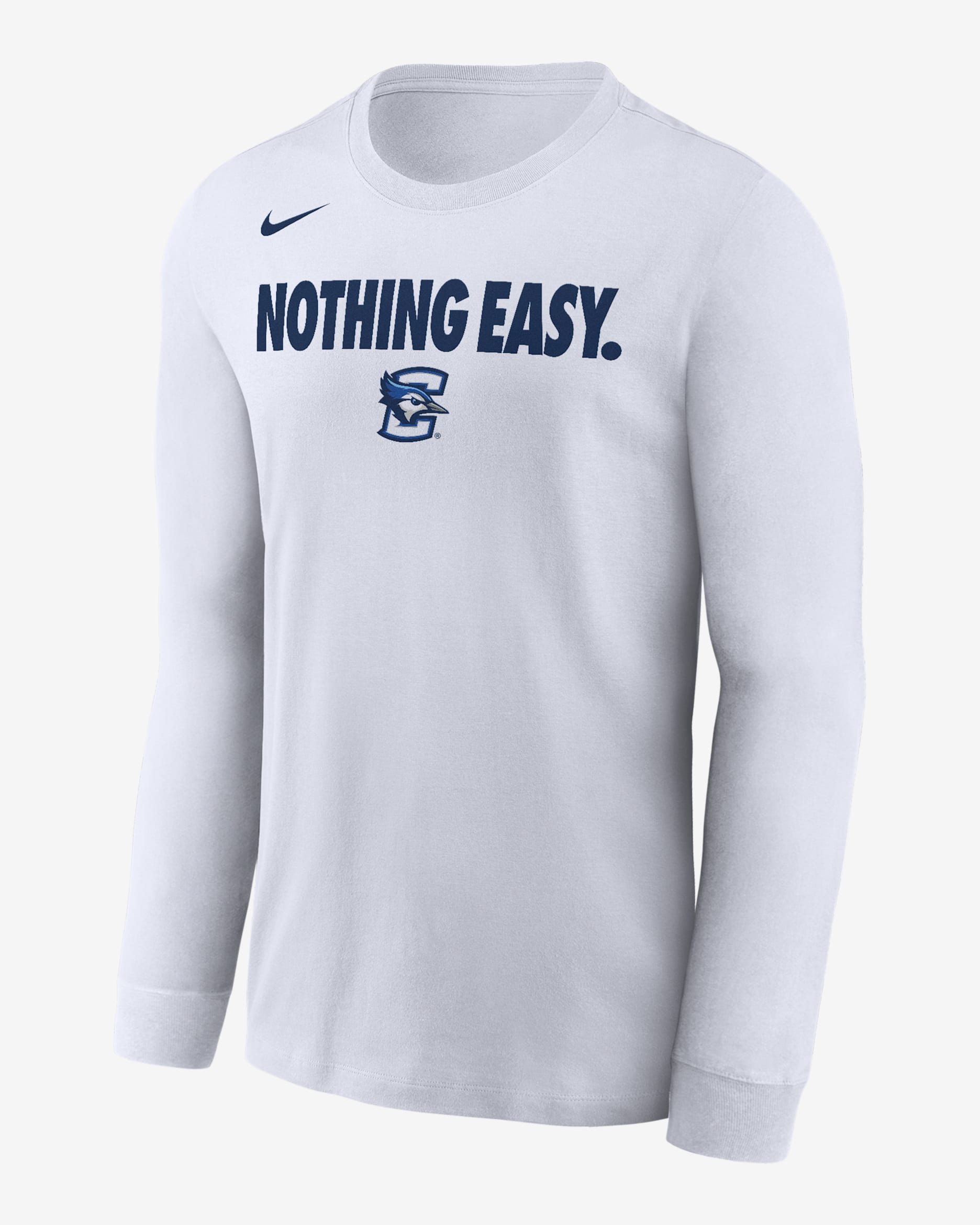 Creighton Men's Nike College Long-Sleeve T-Shirt - White