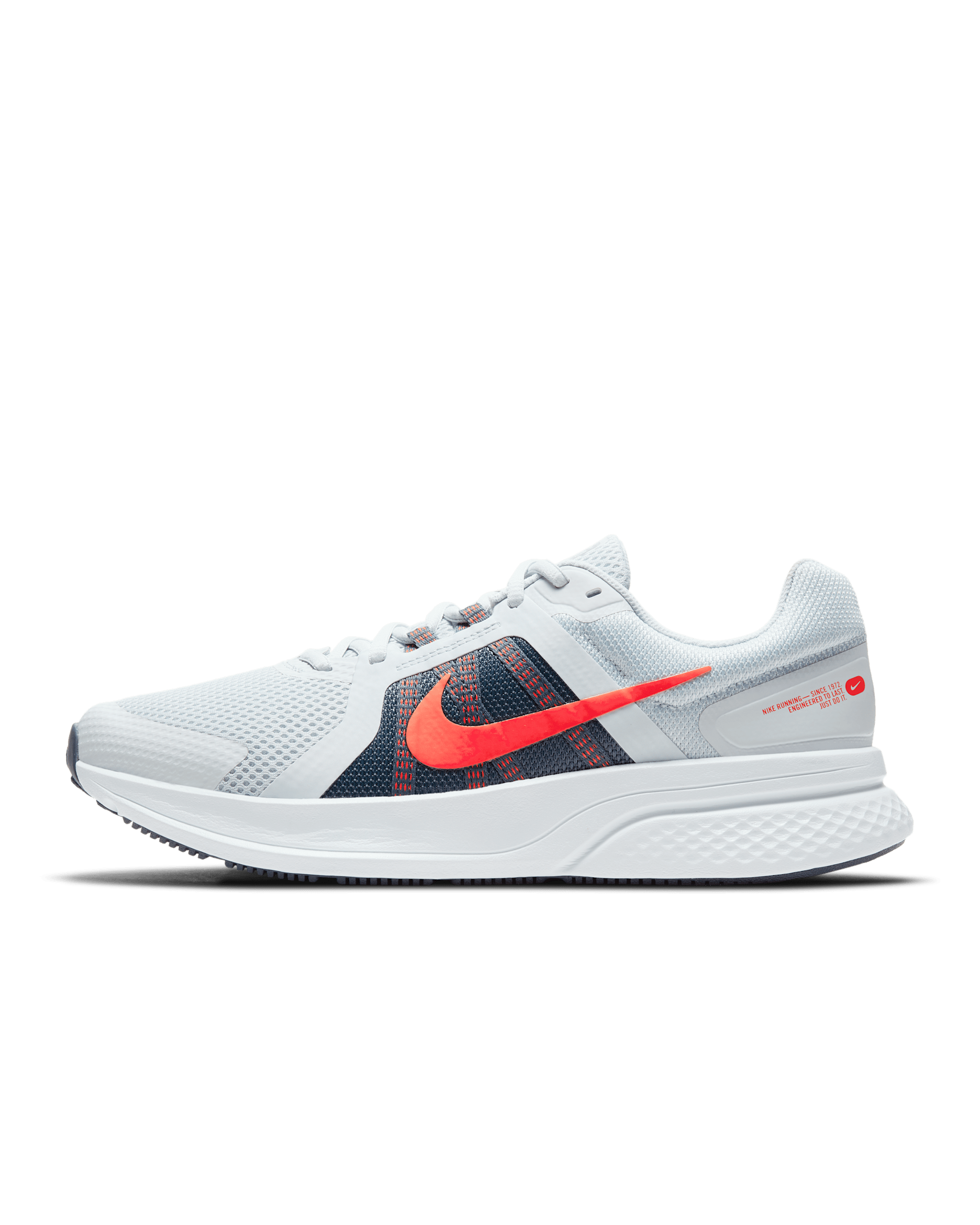 Chaussure de running sur route Nike Run Swift 2 pour Homme - Pure Platinum/Thunder Blue/Blanc/Chile Red