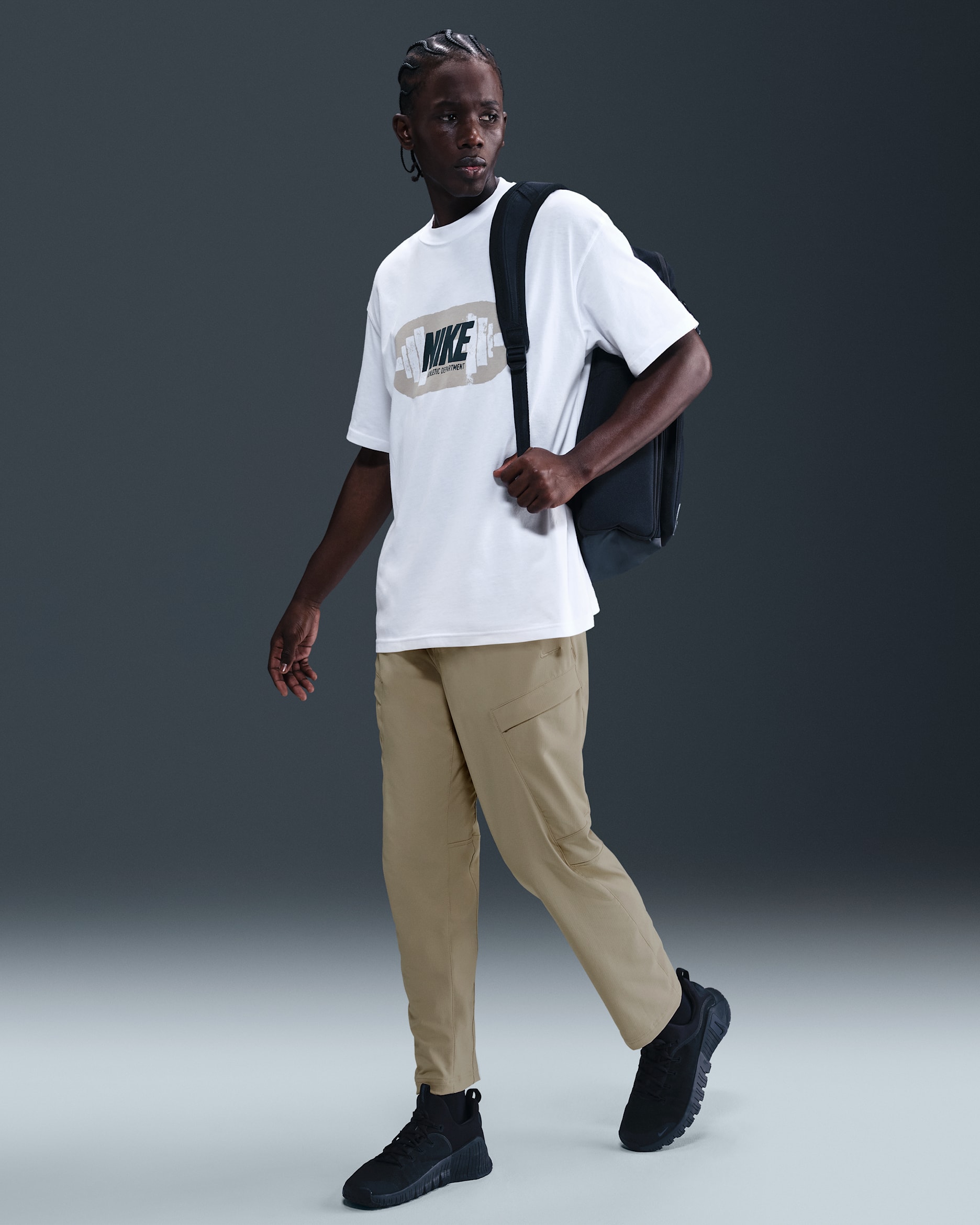 Nike Unlimited Men's Dri-FIT Versatile Cargo Pants - Desert Khaki/Black/Desert Khaki
