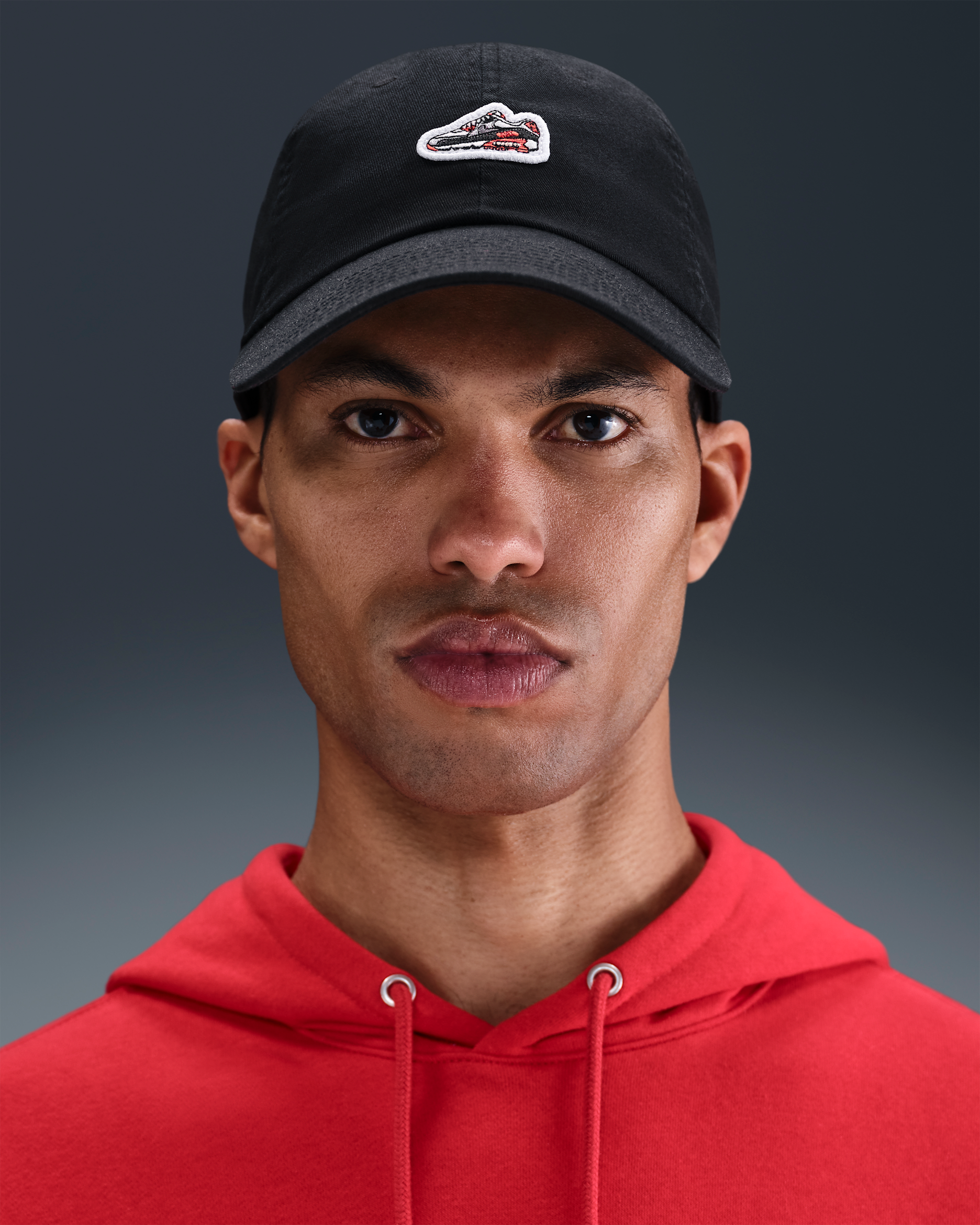 Casquette souple à écusson Air Max 90 Nike Club - Noir