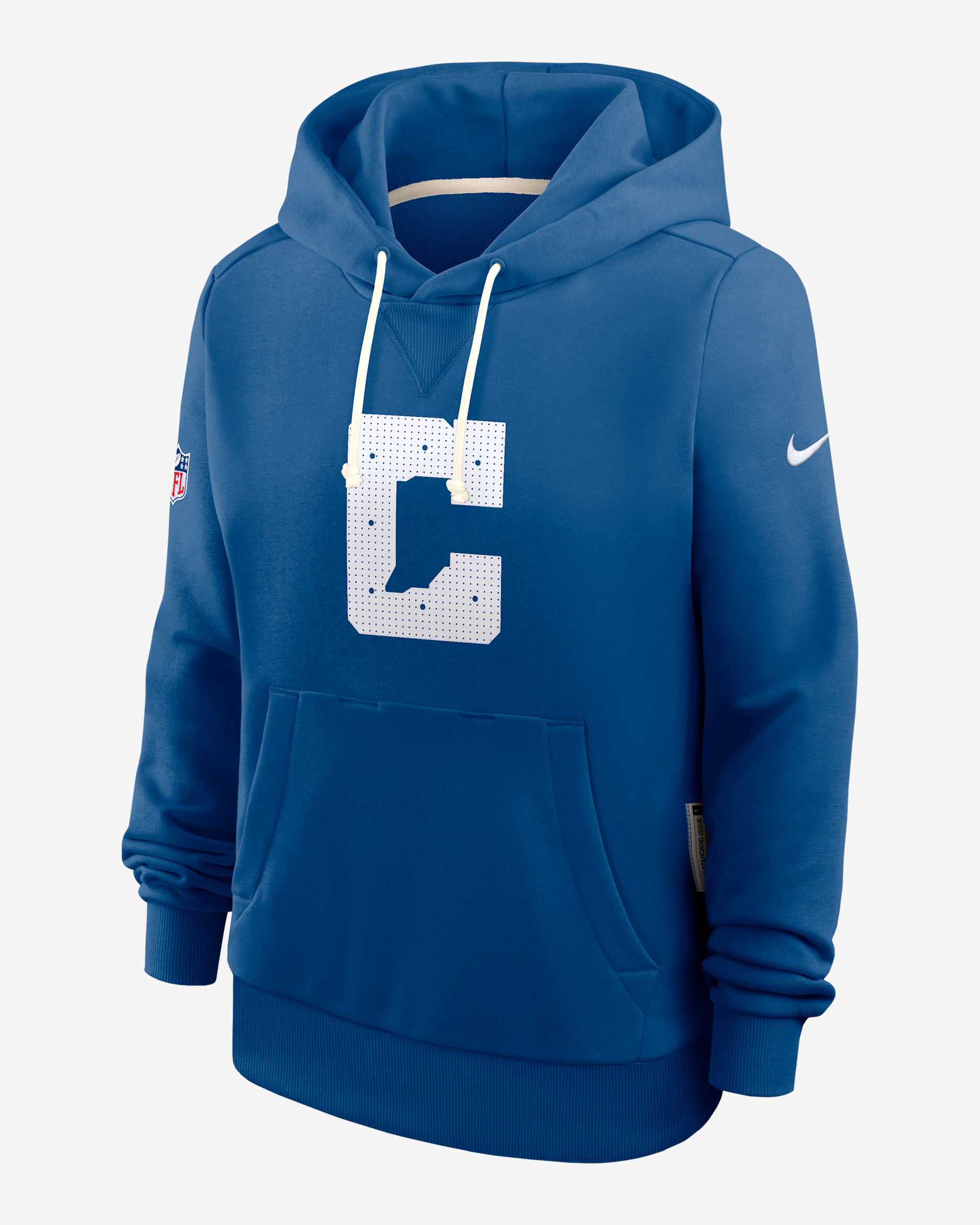 Indianapolis Colts Sideline Women's Nike Dri-FIT NFL Pullover Hoodie - Royal
