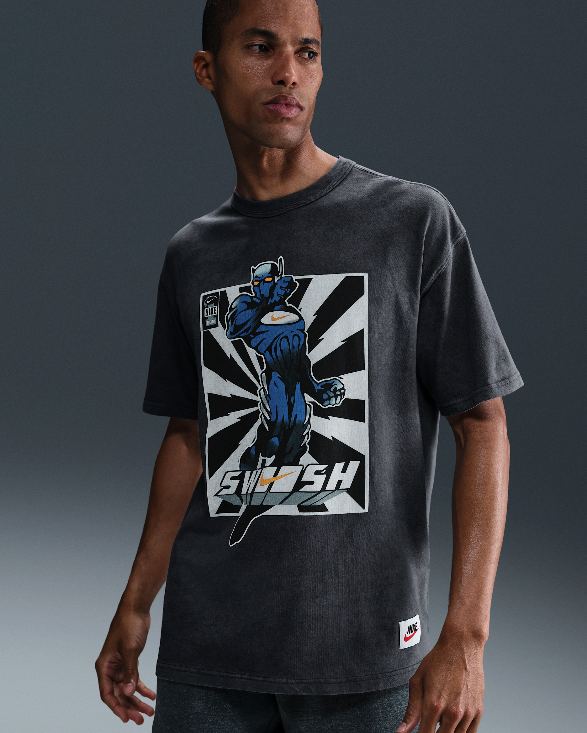 Nike Men's Max90 Fitness T-Shirt - Anthracite