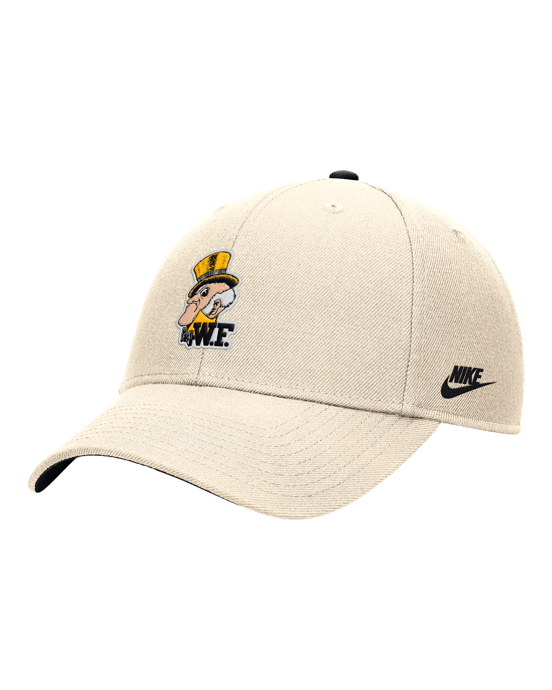 Wake Forest Rise Men's Nike College Adjustable Cap - Natural