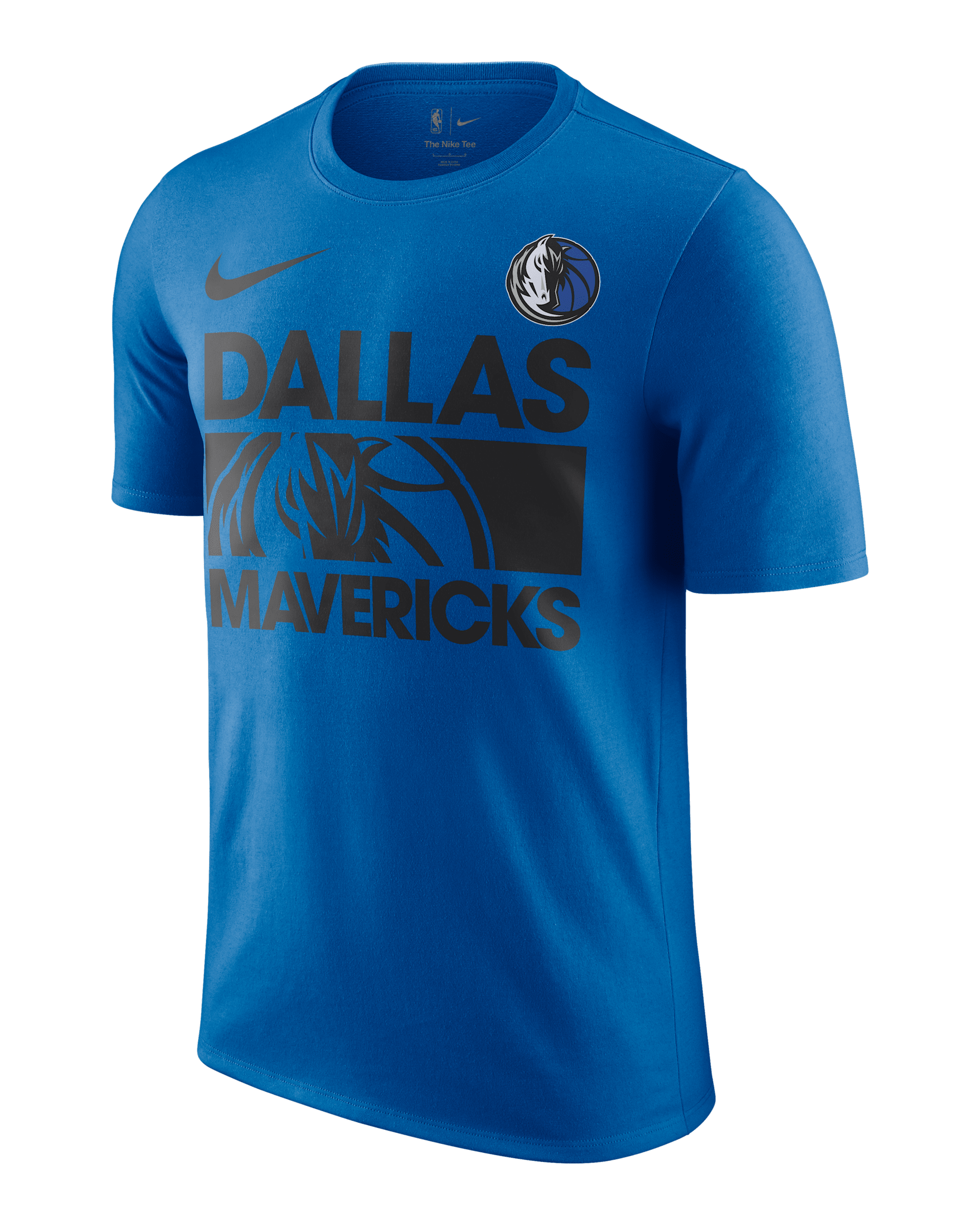 Playera Nike de la NBA para hombre Dallas Mavericks Courtside - Royal juego