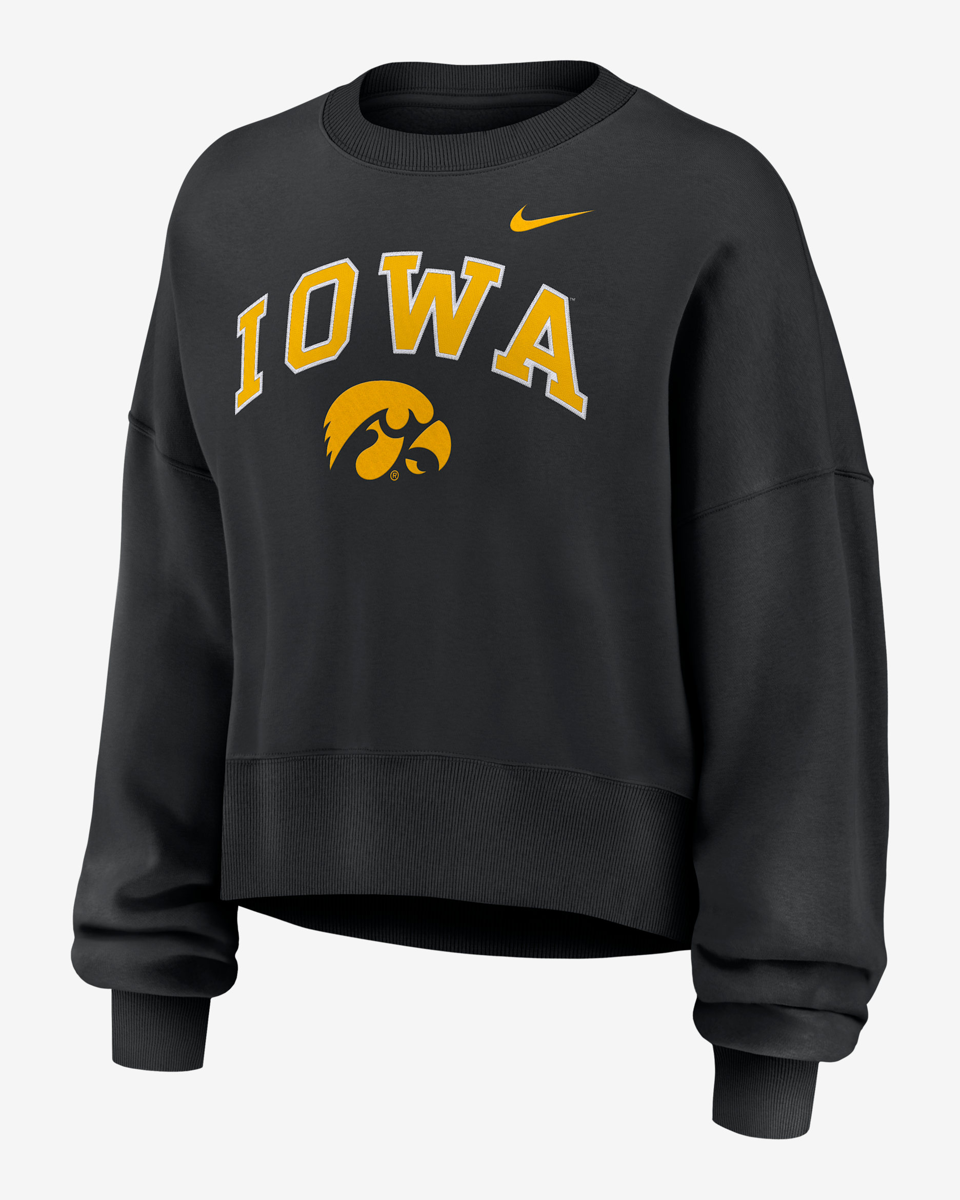 Iowa Phoenix Arch Women's Nike College Pullover Crew - Black