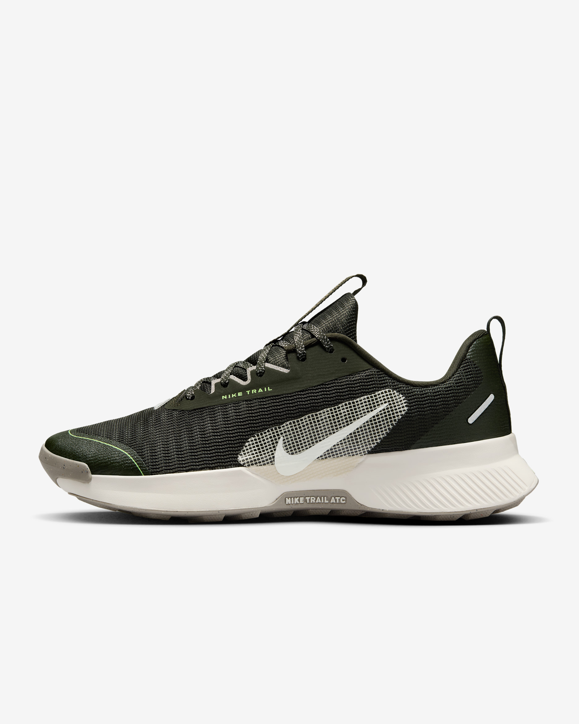 Nike Juniper Trail 3 Men's Trail-Running Shoes - Sequoia/College Grey/White Onyx/Summit White