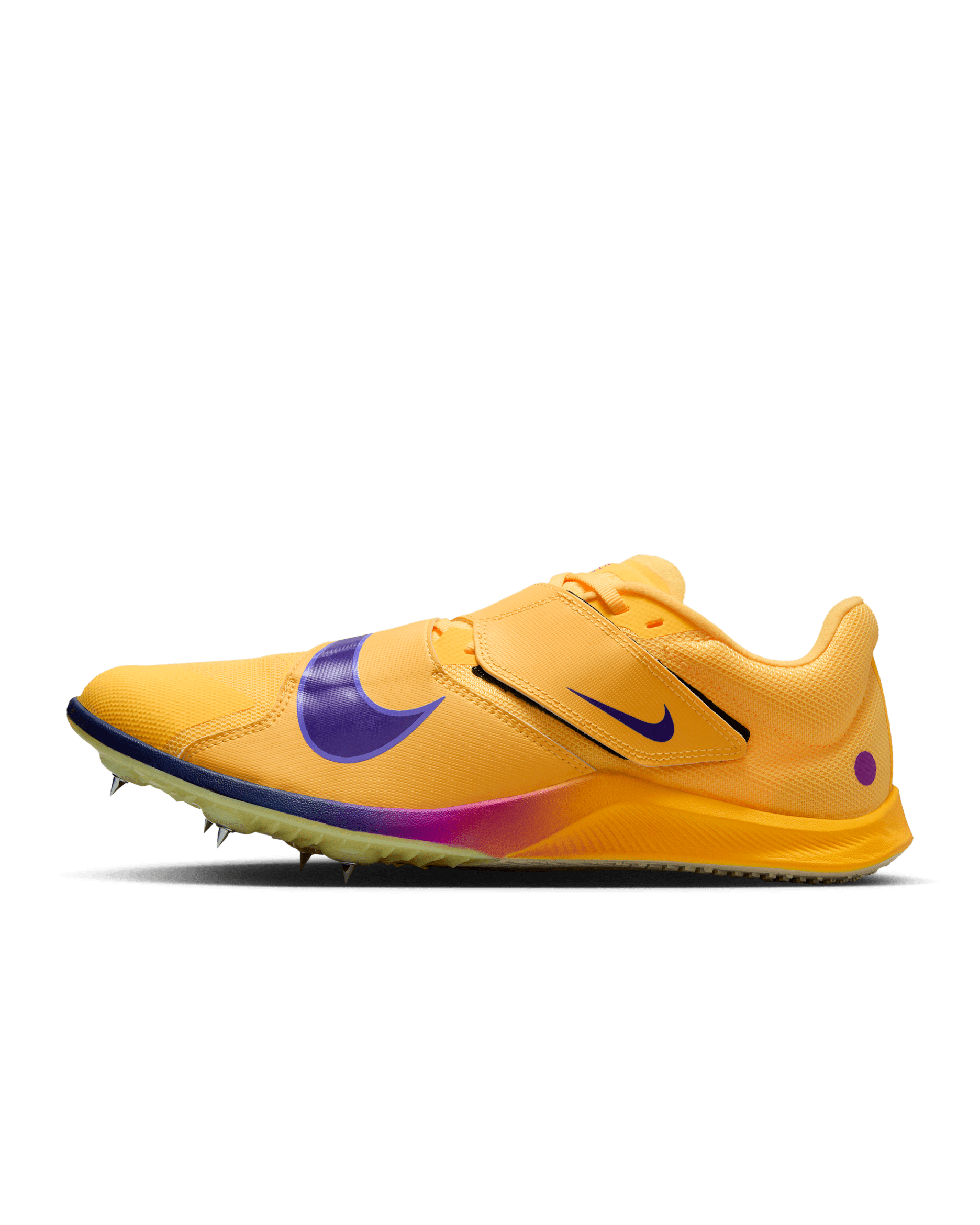 Spikes para salto y atletismo Nike Zoom Rival Jump - Limón pulso/Volt resplandor/Hipervioleta/Explosión índigo