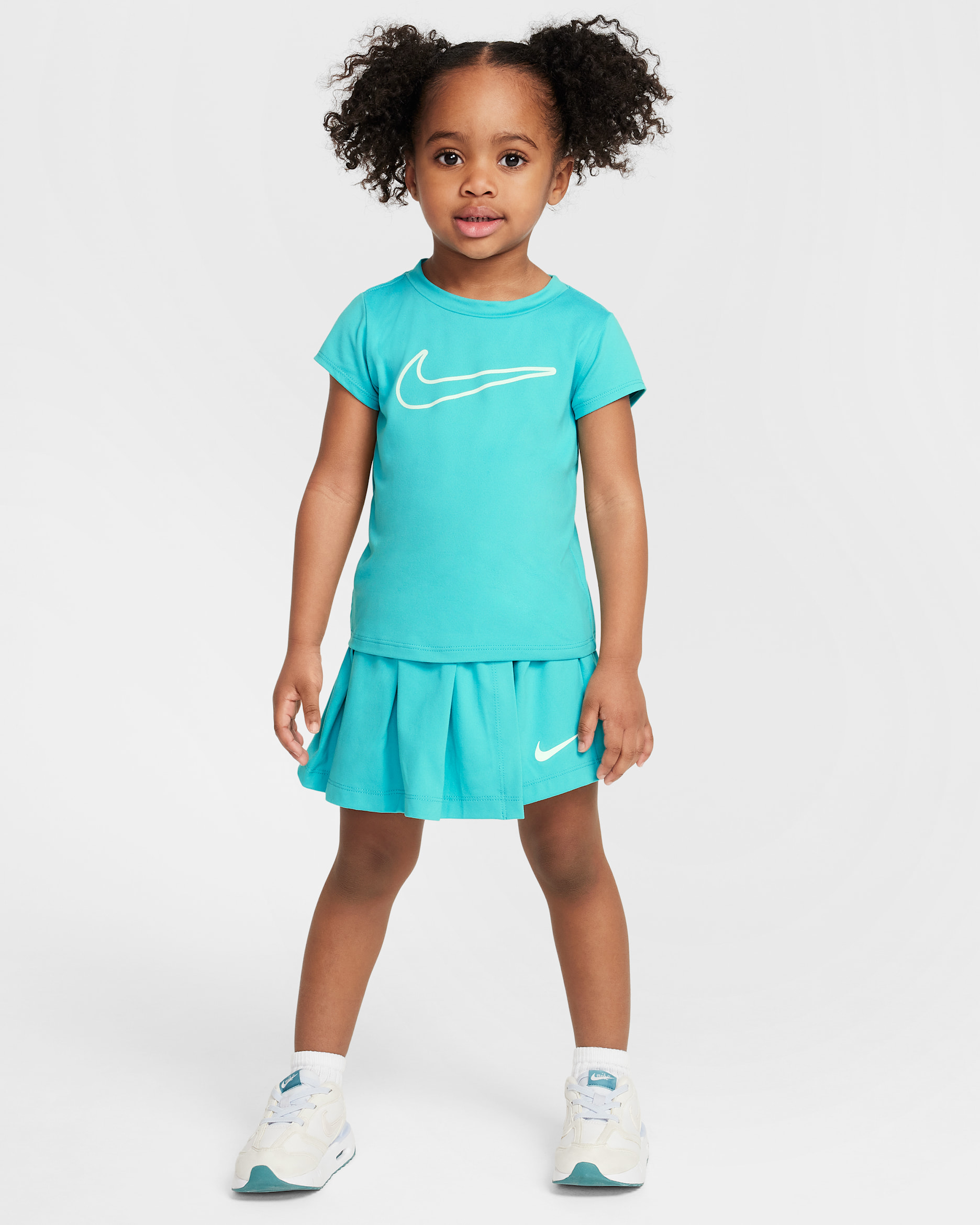 Nike Dri-FIT All Day Play Toddler 2-Piece Skort Set - Dusty Cactus
