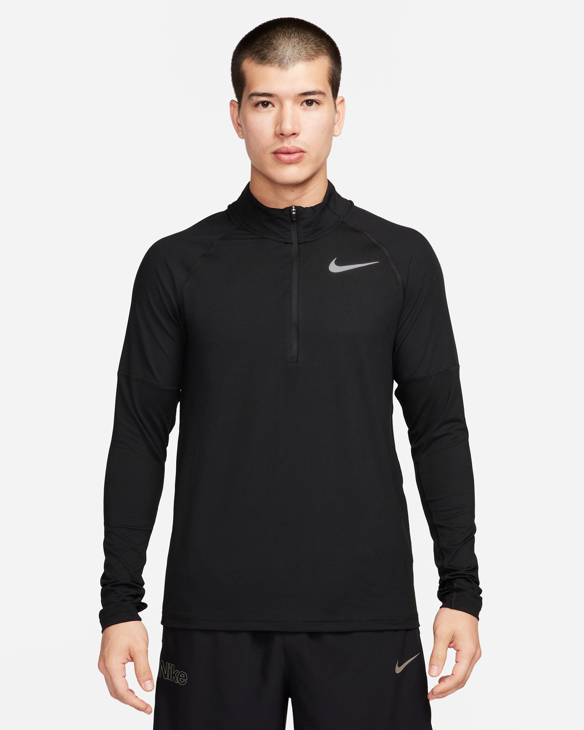 Nike Men's 1/2-Zip Running Top - Black