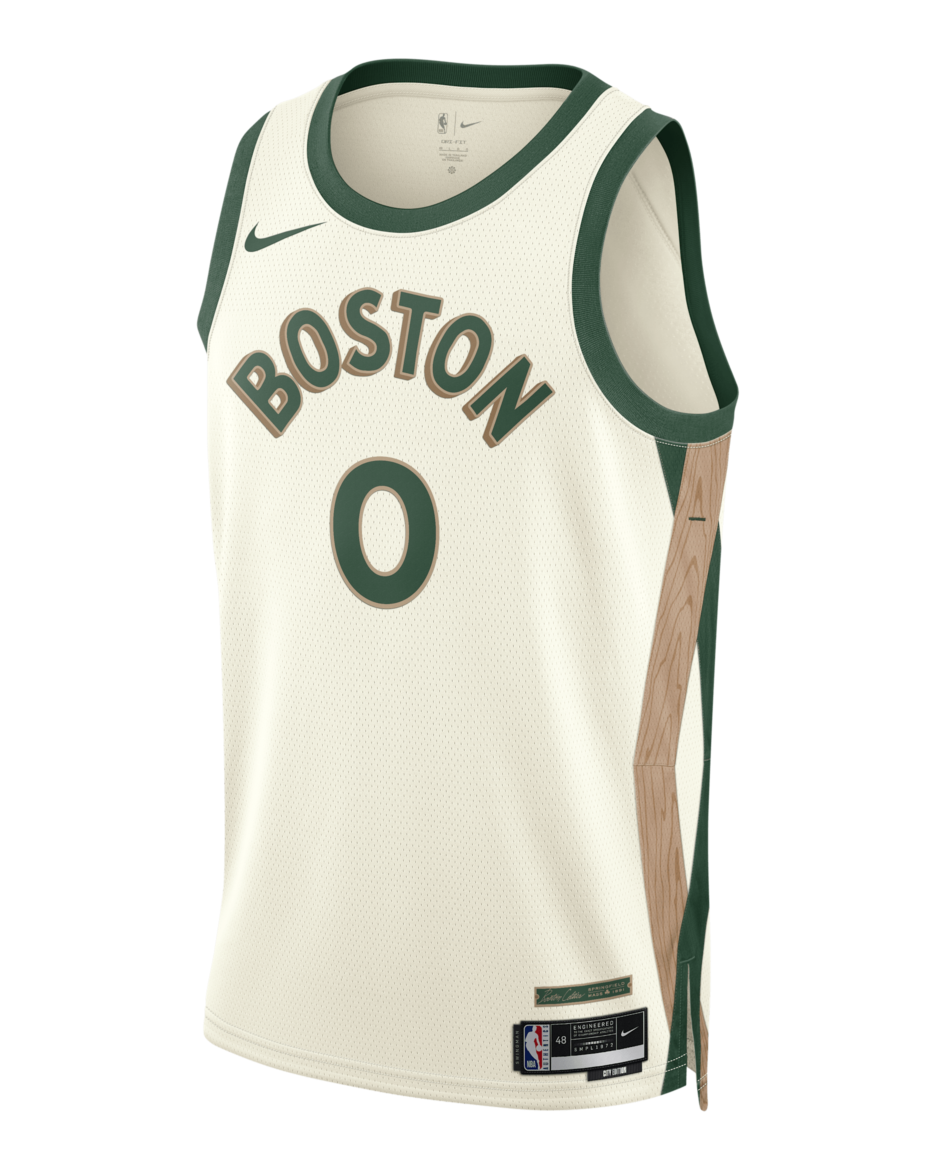 Jayson Tatum Boston Celtics City Edition 2023/24 Men's Nike Dri-FIT NBA Swingman Jersey - Sail