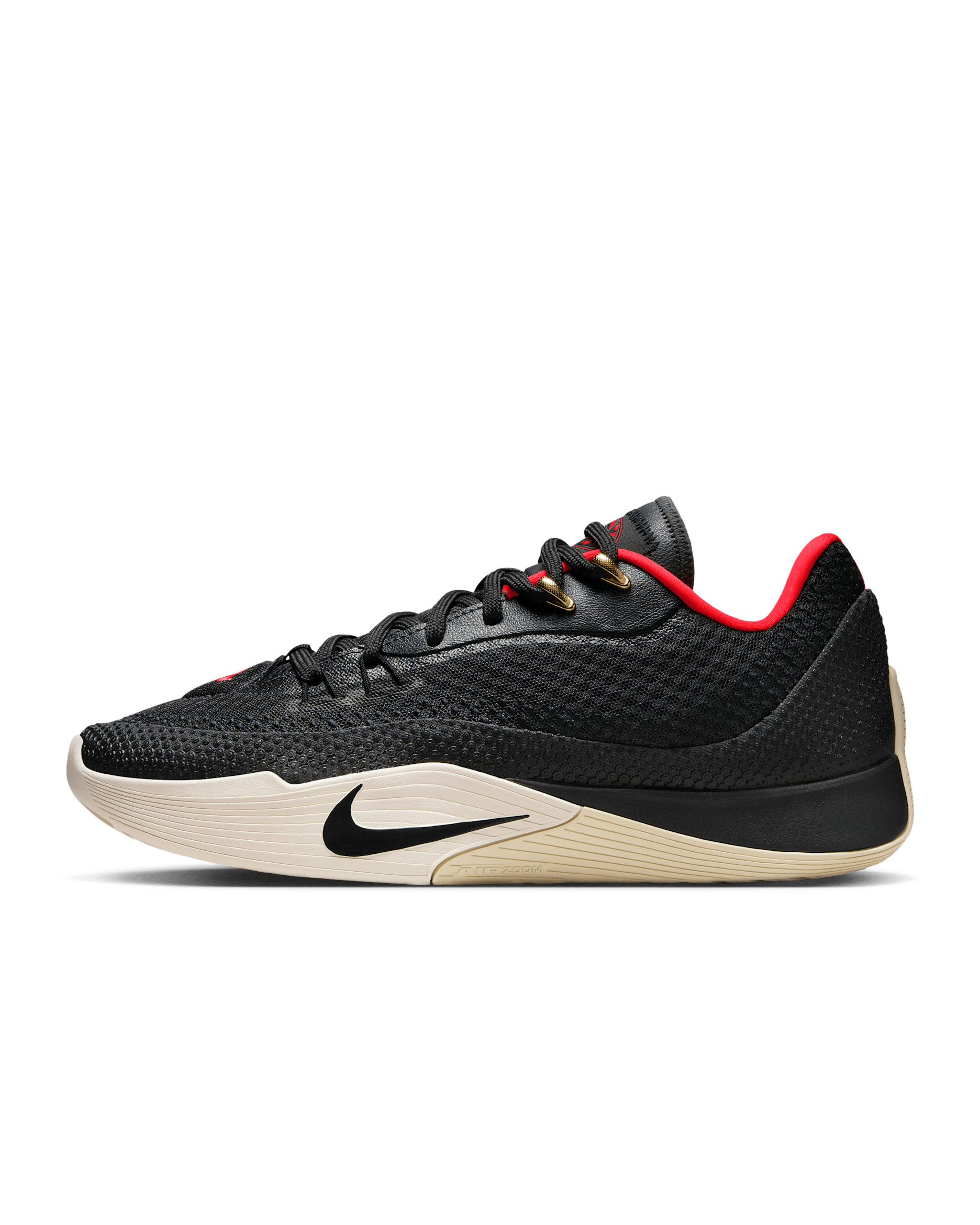 Παπούτσια μπάσκετ Nike Street Flare - Dark Smoke Grey/Light Orewood Brown/Solar Red/Μαύρο