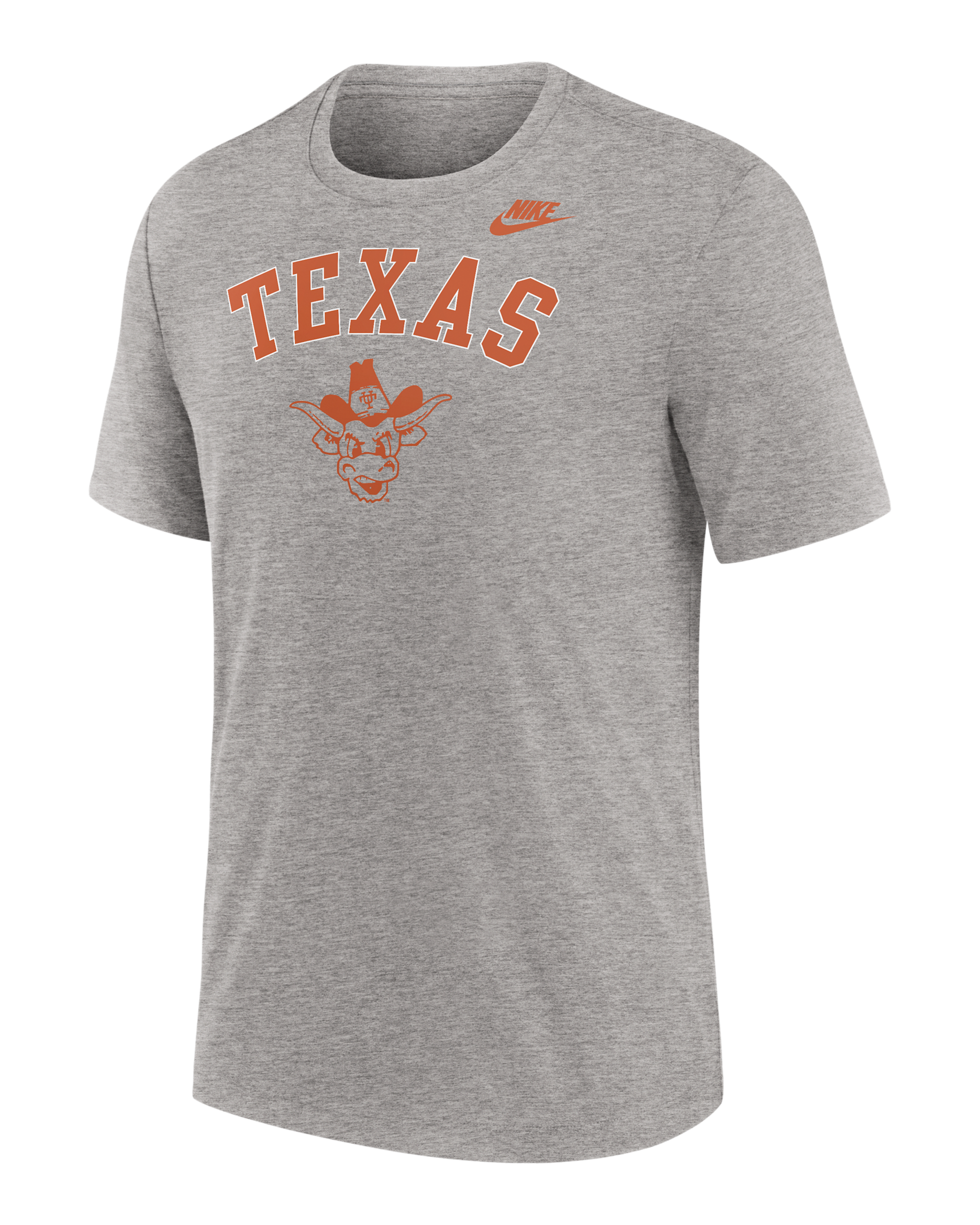 Texas Legacy Arch Men's Nike College T-Shirt - Dark Grey Heather