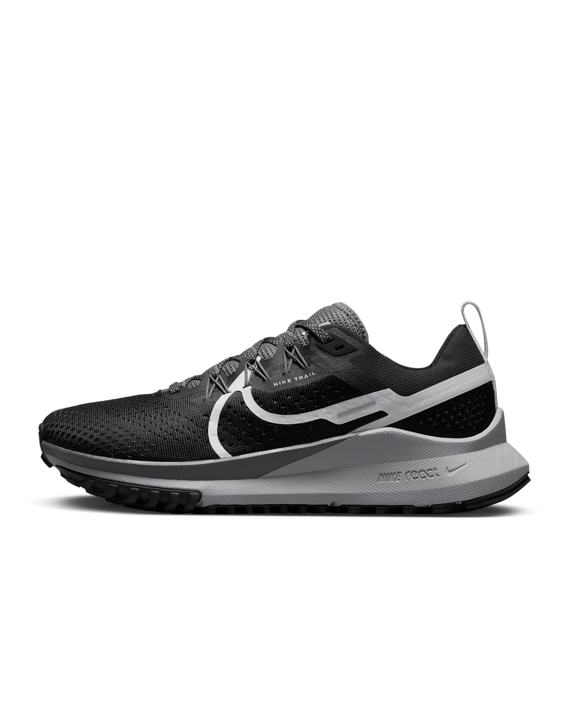 รองเท้าวิ่งเทรลผู้หญิง Nike Pegasus Trail 4 - ดำ/Dark Grey/Wolf Grey/Aura