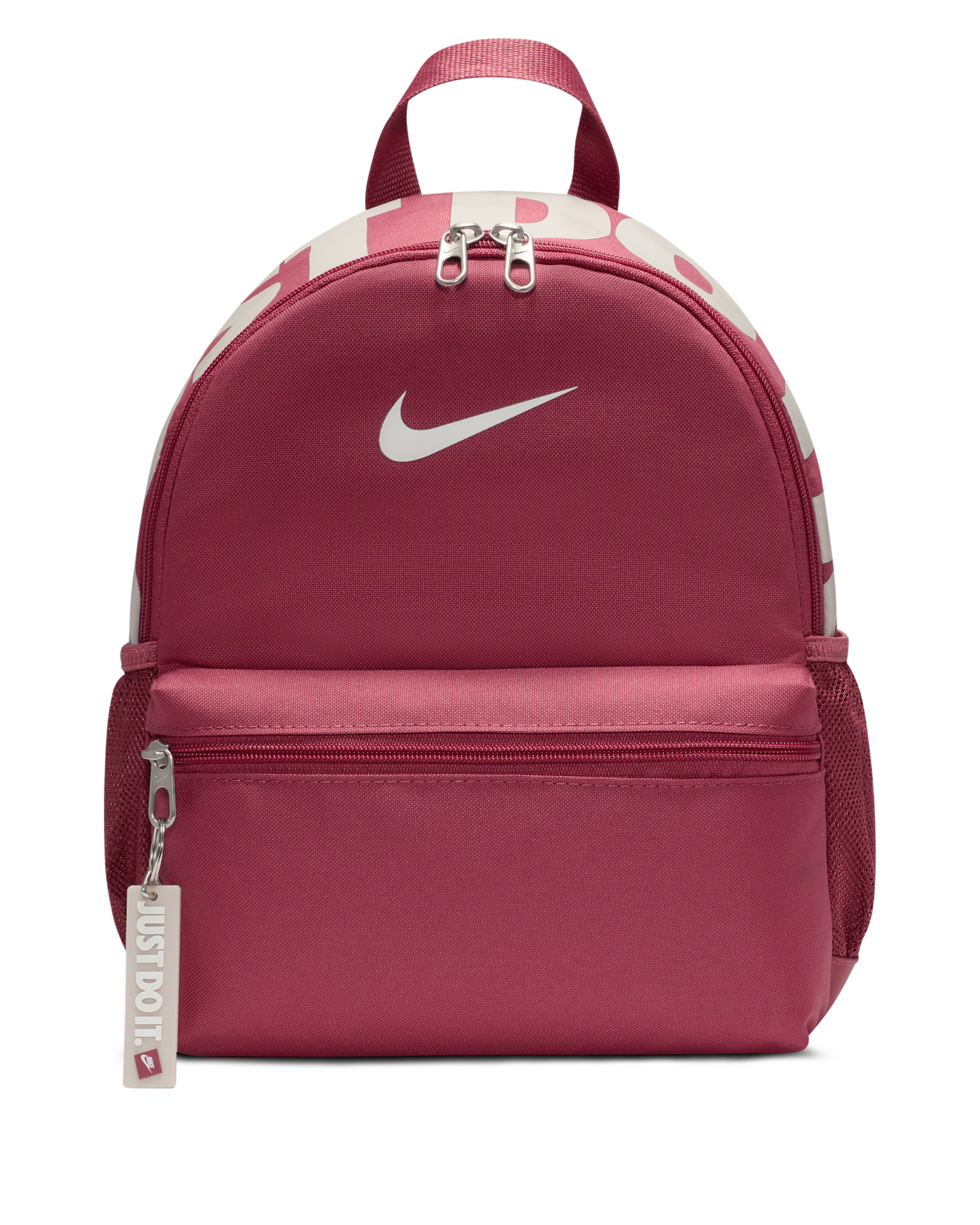 Nike Brasilia JDI Kids' Mini Backpack (11L) - Sweet Beet/Platinum Violet/Summit White
