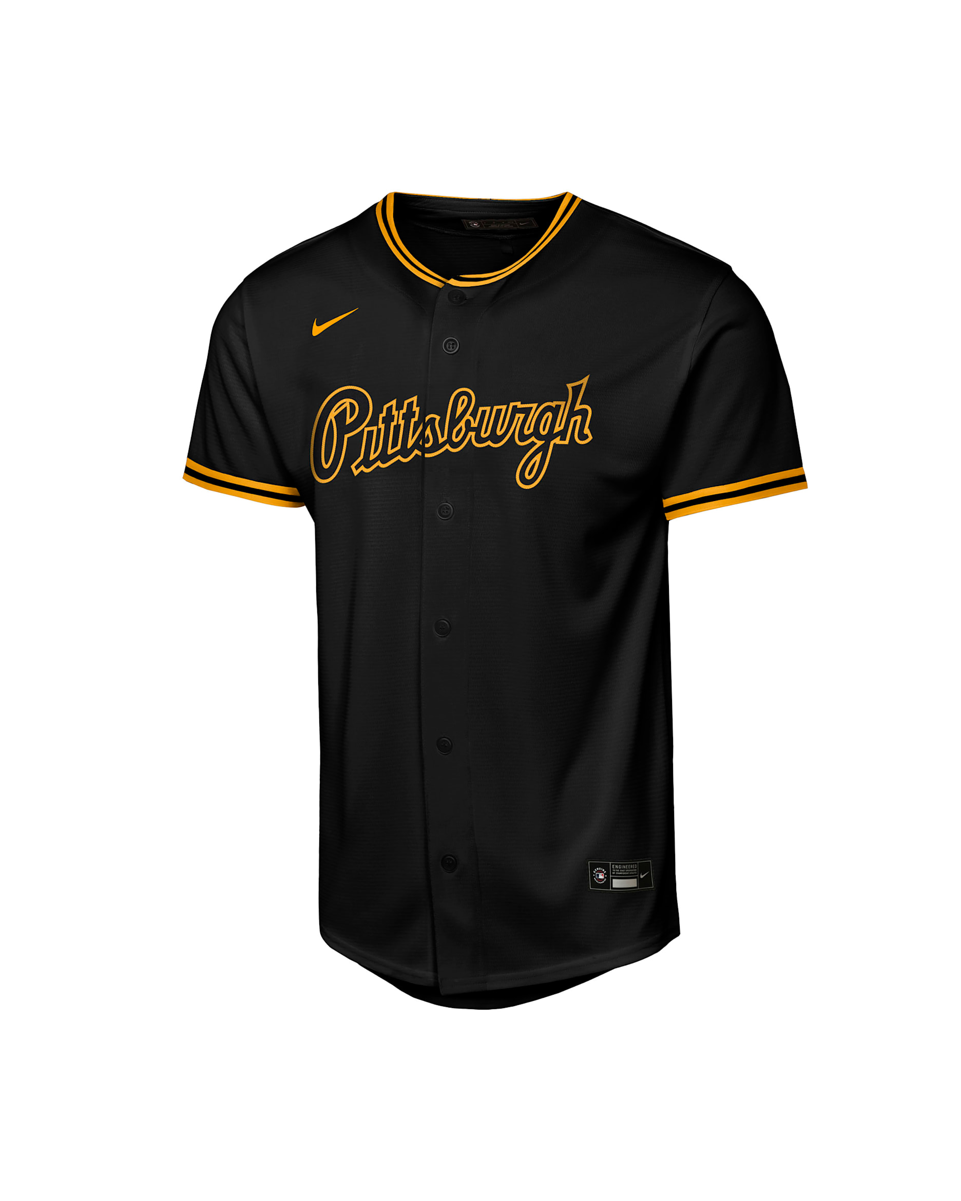 Pittsburgh Pirates Big Kids' Nike MLB Replica Jersey - Black