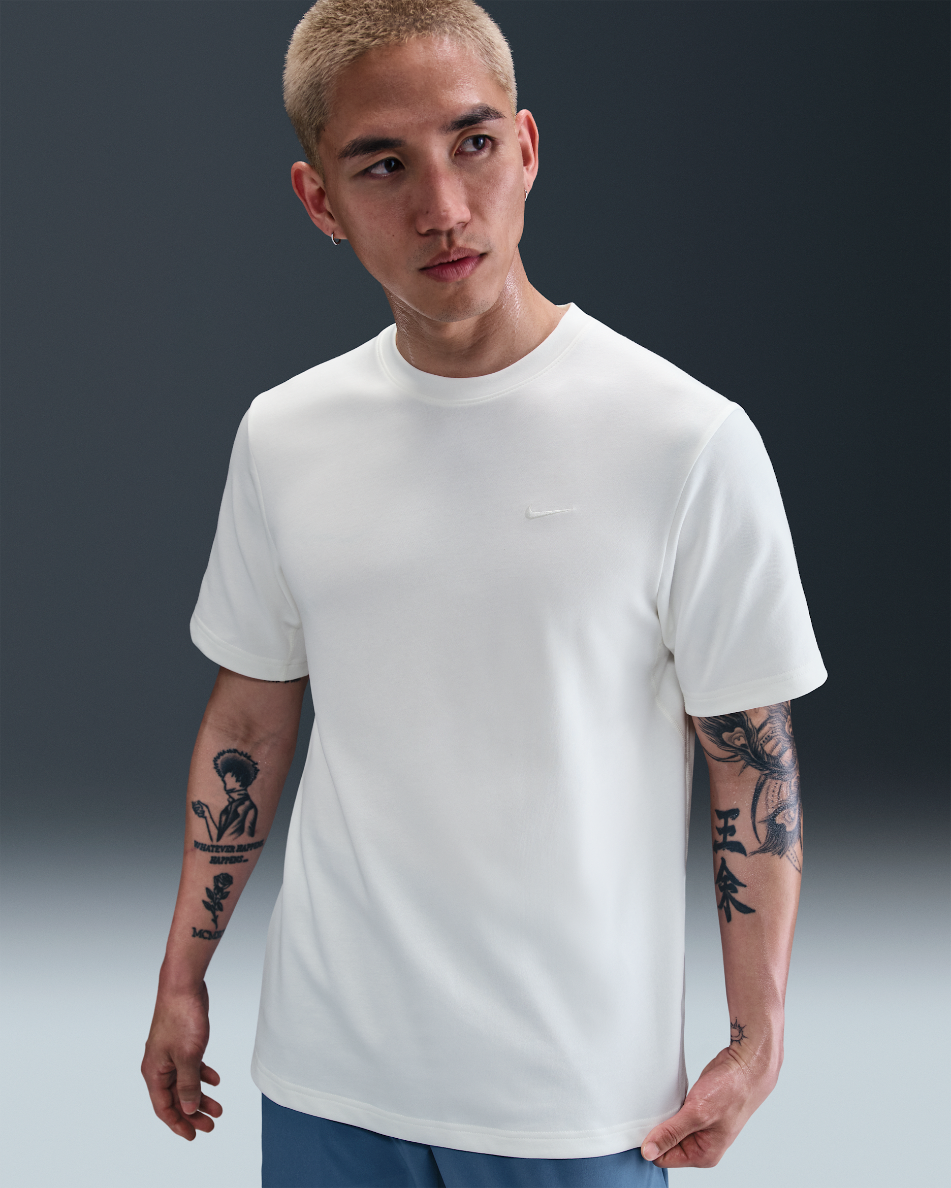ナイキ Dri-FIT プライマリー メンズ トレーニング Tシャツ - セイル/セイル