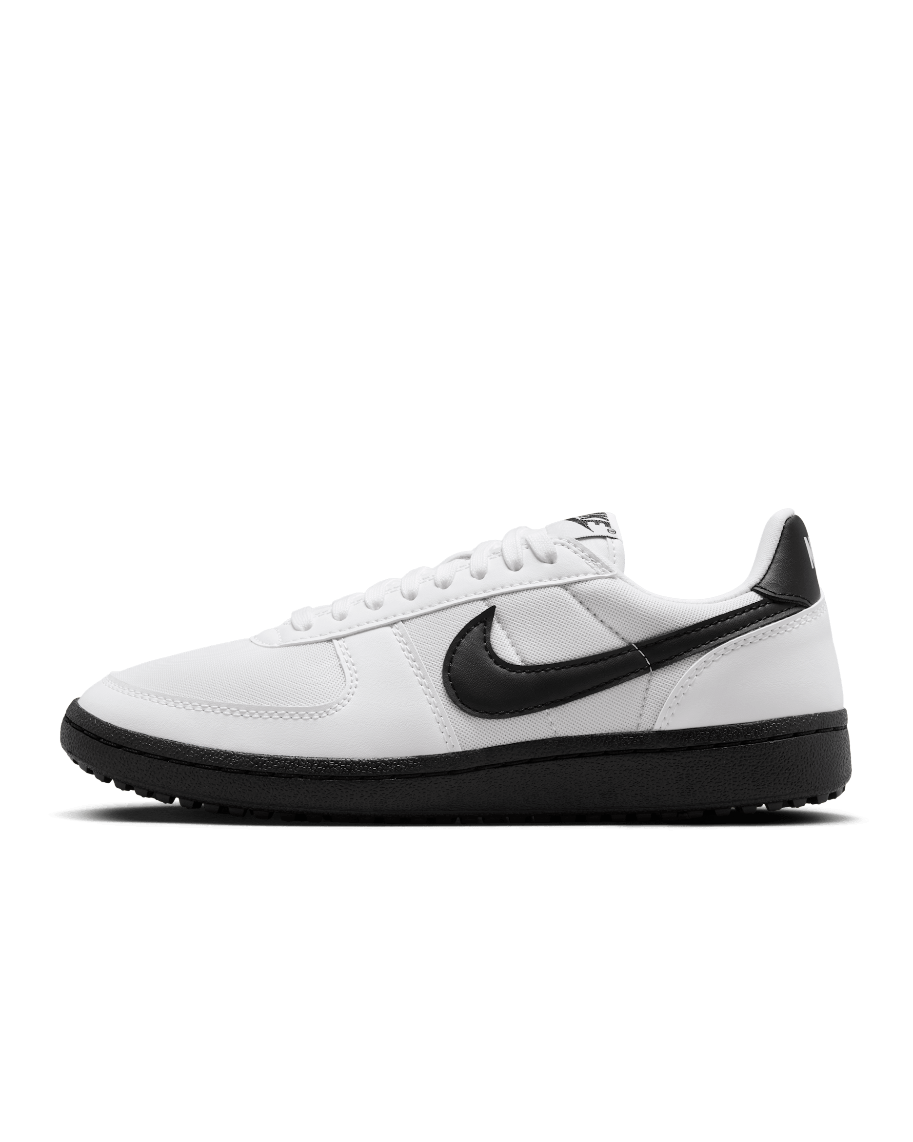 Sapatilhas Nike Field General para mulher - Branco/Prateado metalizado/Preto