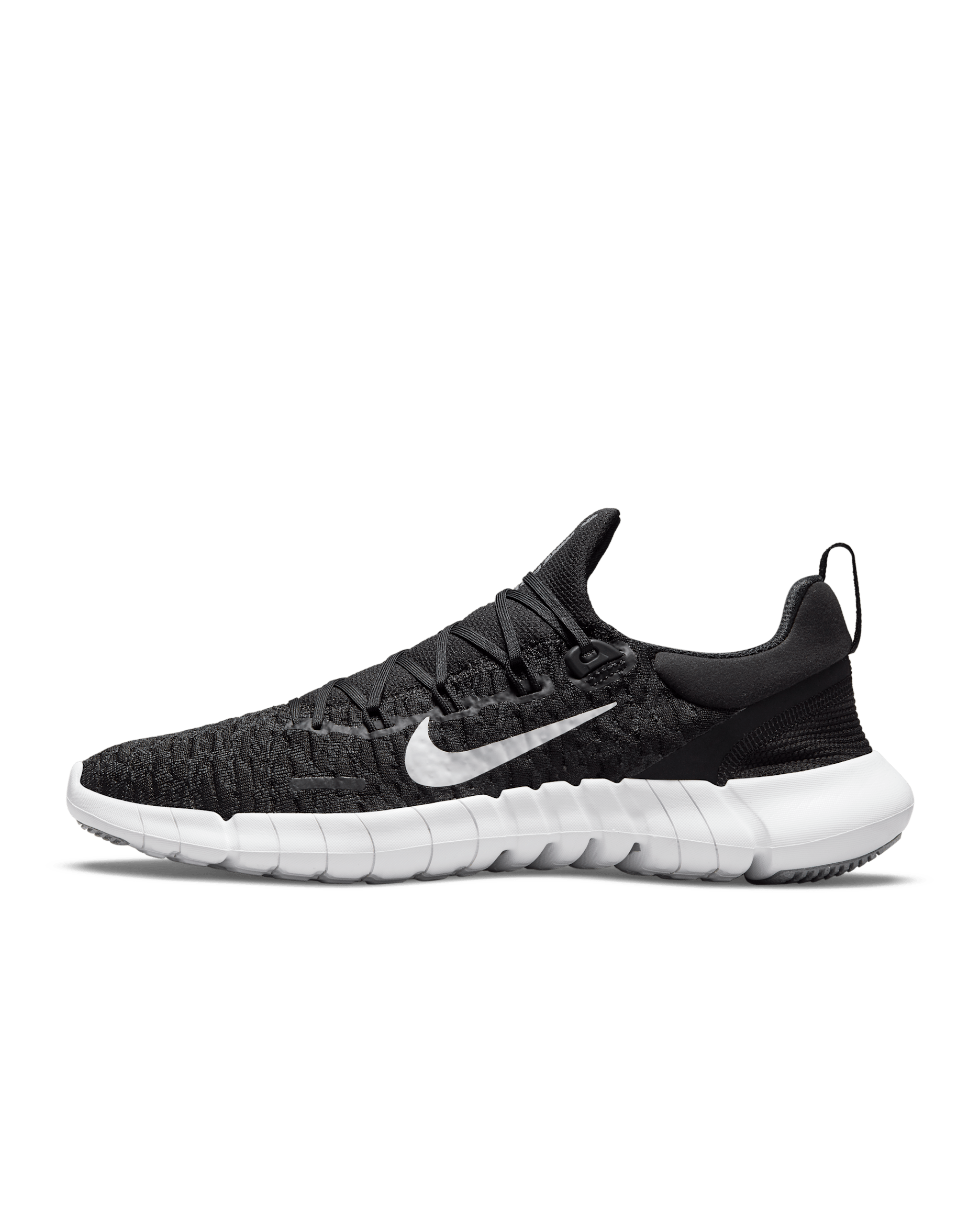 Nike Free Run 5.0 Damen-Laufschuh - Schwarz/Dark Smoke Grey/Weiß