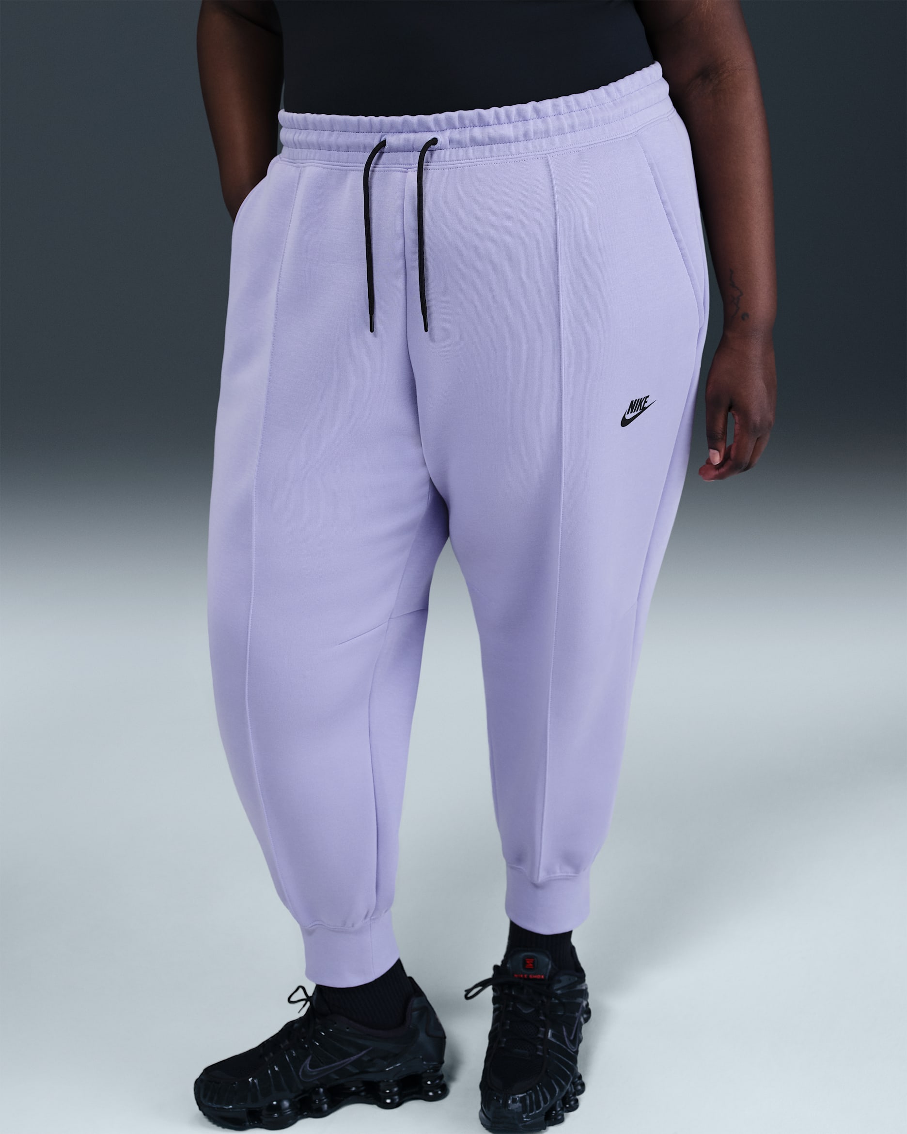 Nike Sportswear Tech Fleece Women's Mid-Rise Joggers (Plus Size)