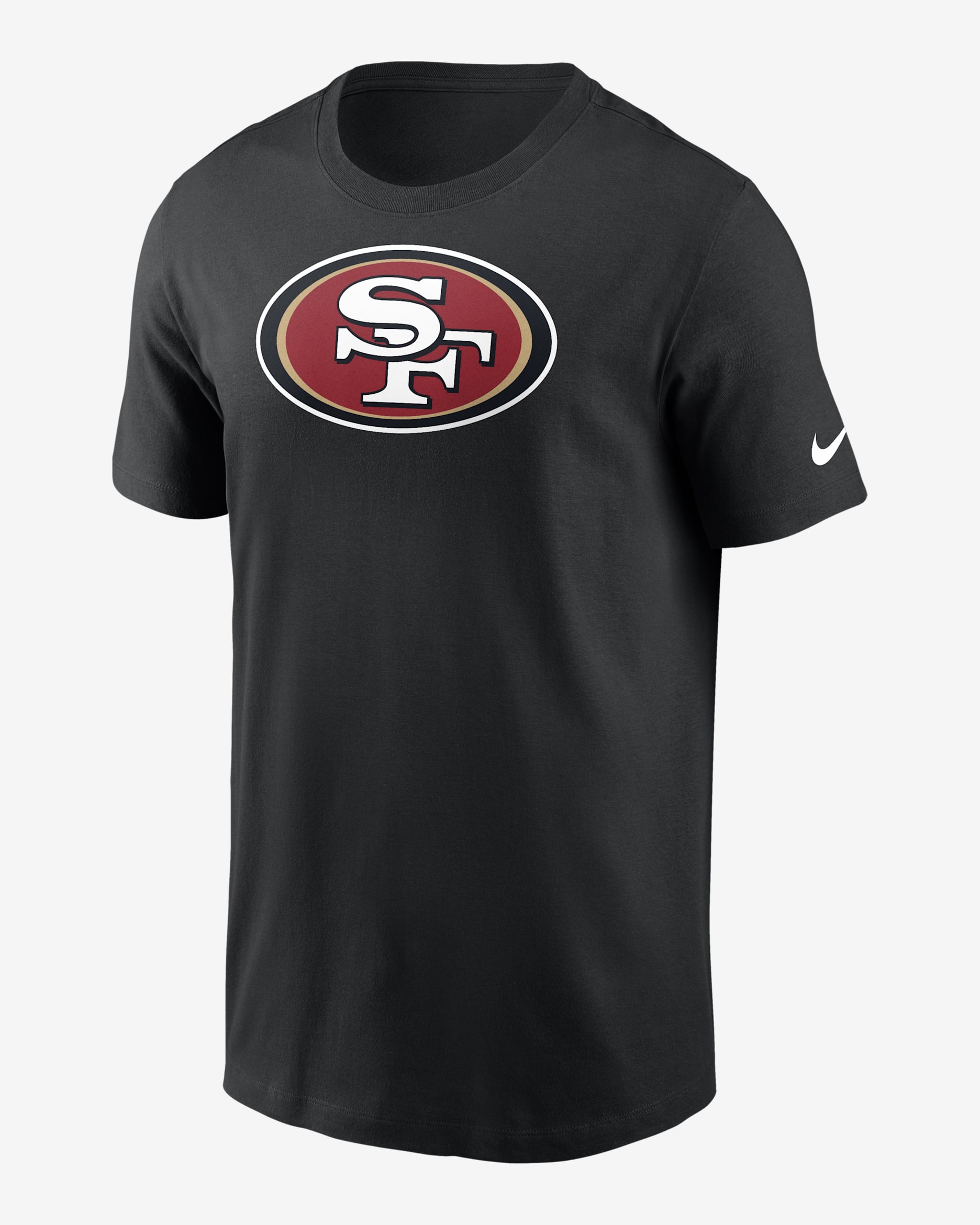 Playera Nike NFL para hombre San Francisco 49ers Primary Logo - Negro