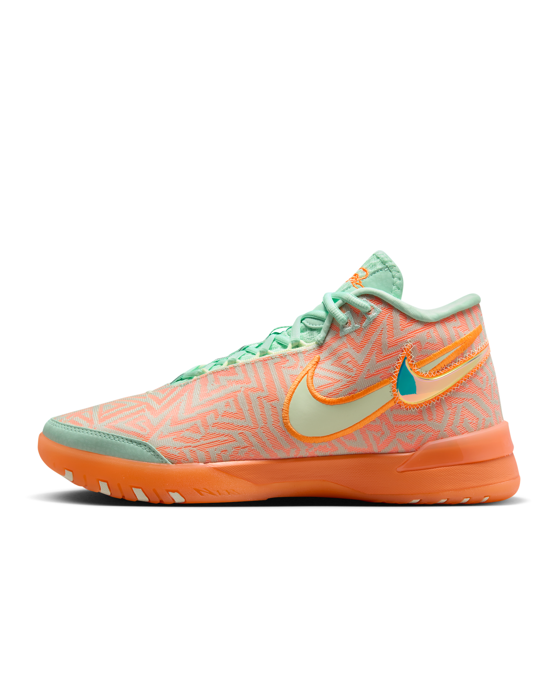 LeBron NXXT Genisus Basketball Shoes - Mint Foam/Volt Tint/Hyper Jade/Bright Citrus