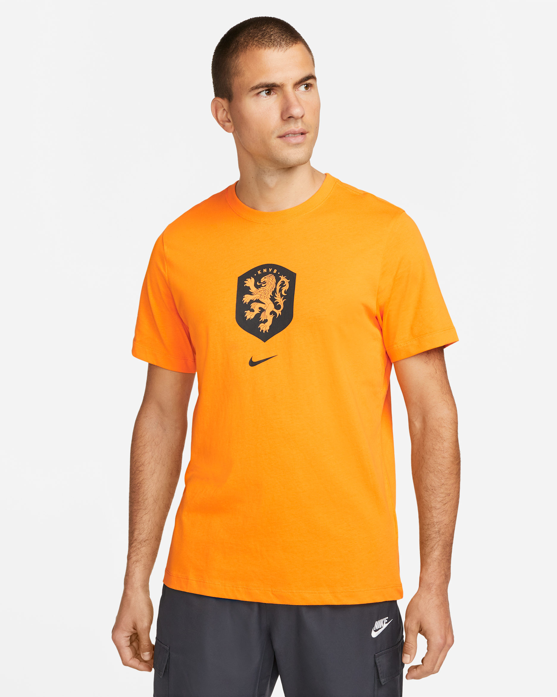 Netherlands Men's Nike T-Shirt - Orange Peel