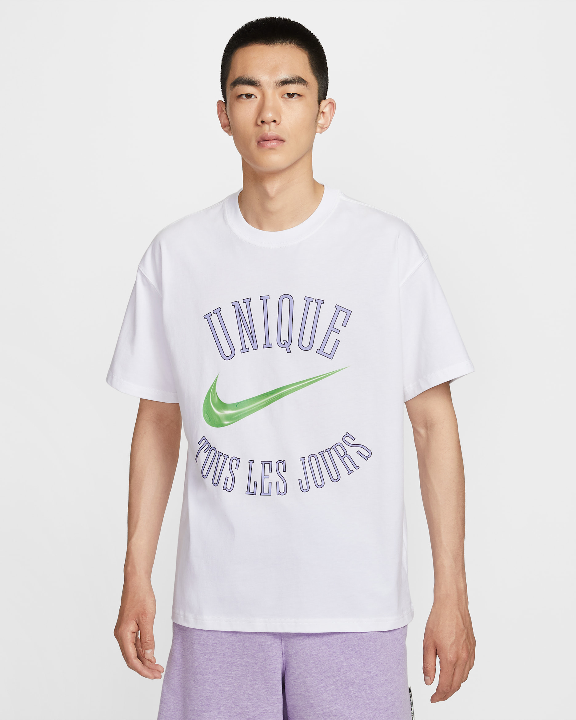 ビクター ウェンバンヤマ メンズ バスケットボールTシャツ - ホワイト