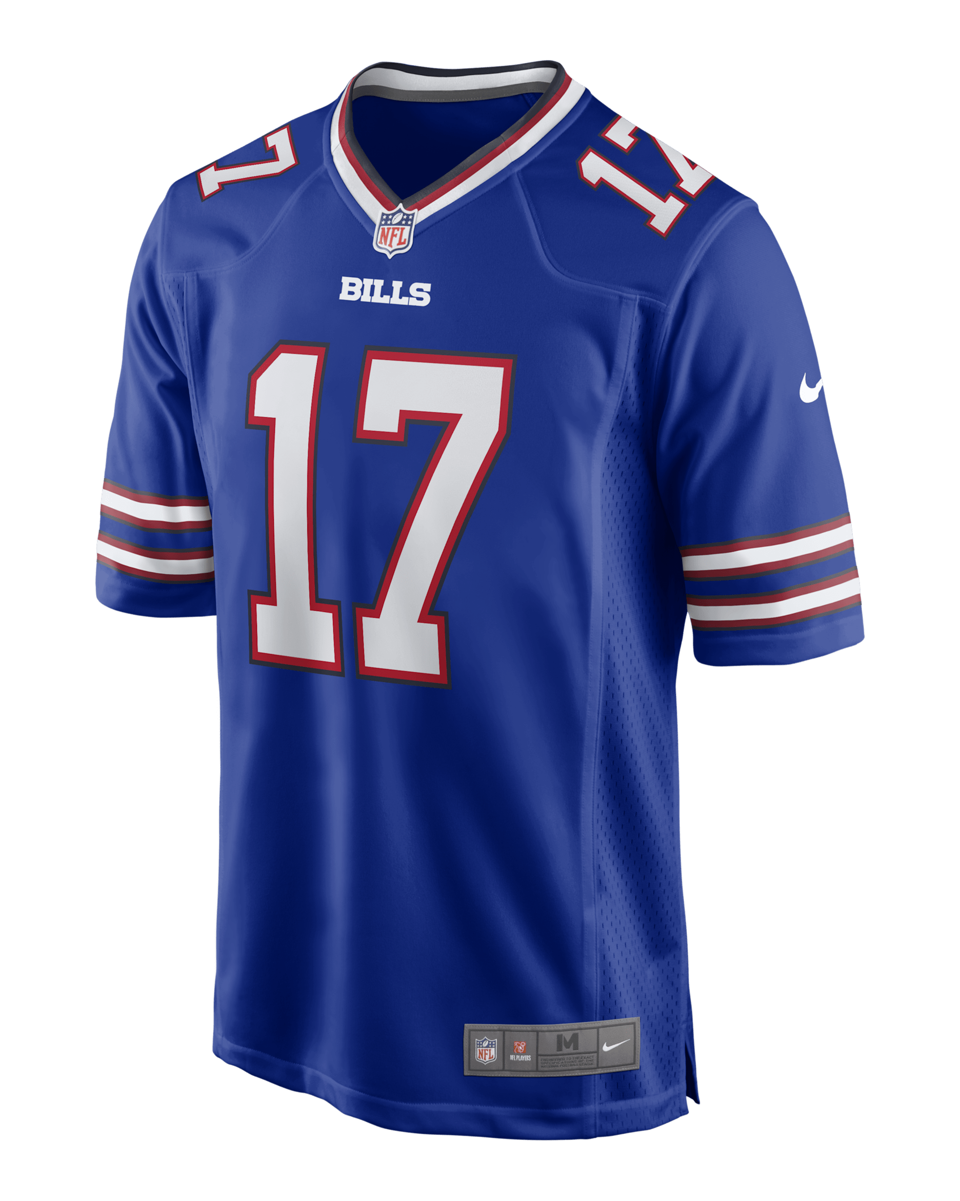 NFL Buffalo Bills (Josh Allen)-spillertrøje til mænd - Old Royal