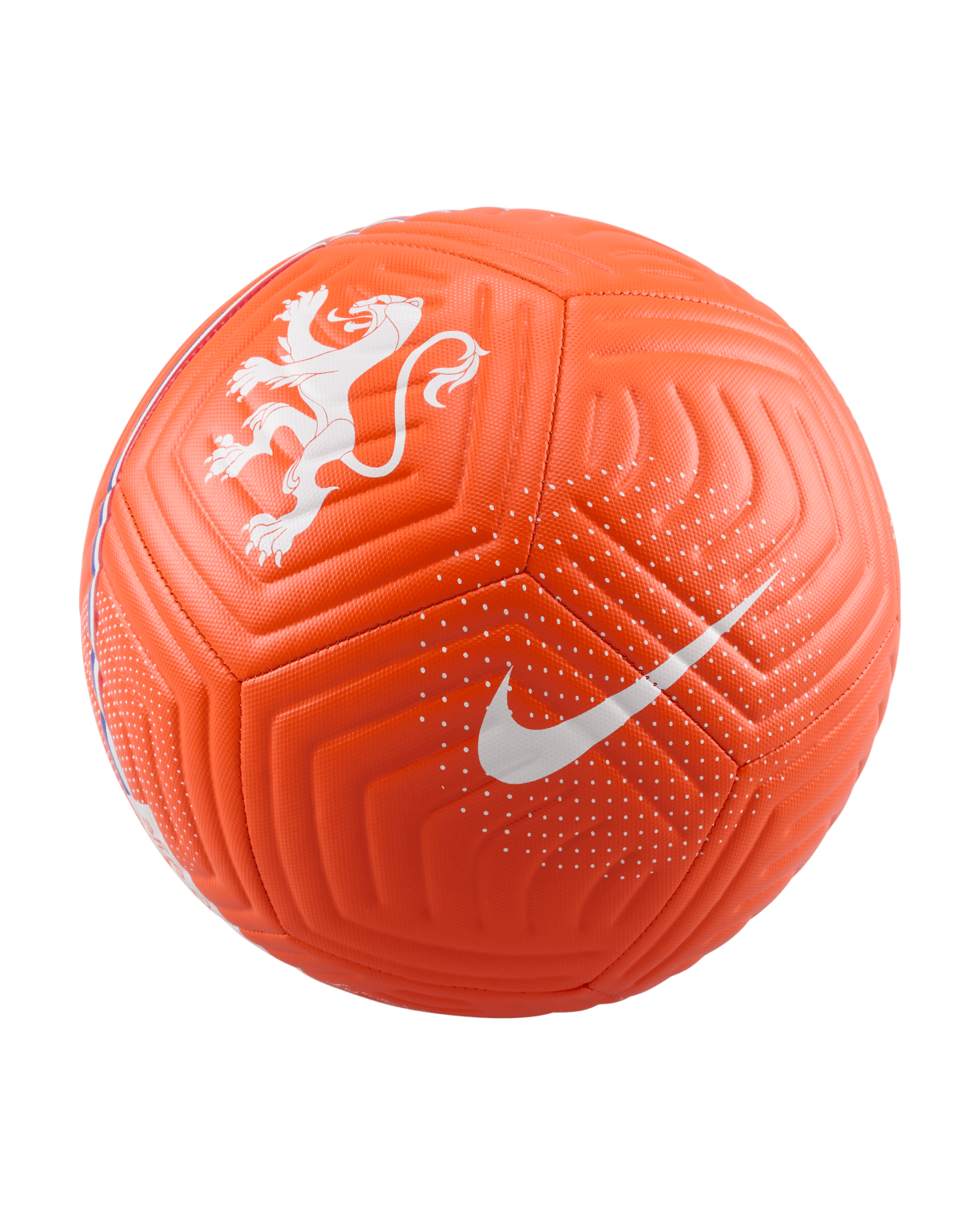 Boll Nederländerna 2025/2026 Nike Academy - Safety Orange/University Red/Bright Blue/Vit
