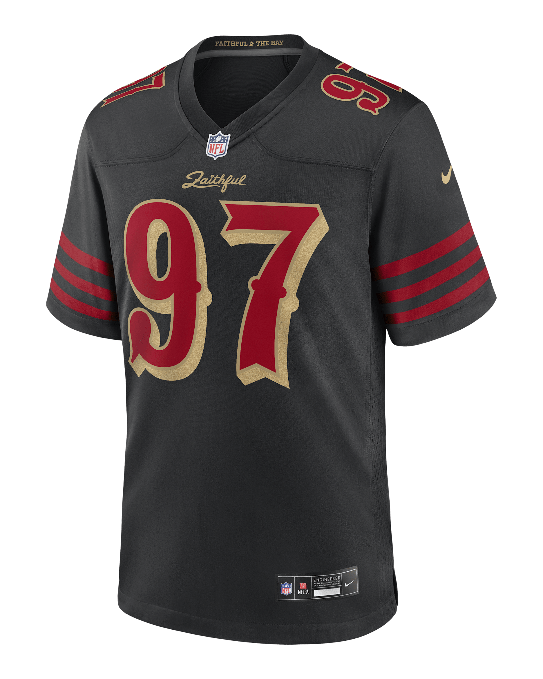 Nick Bosa San Francisco 49ers Rivalries Collection Men’s Nike NFL Game Jersey - Black