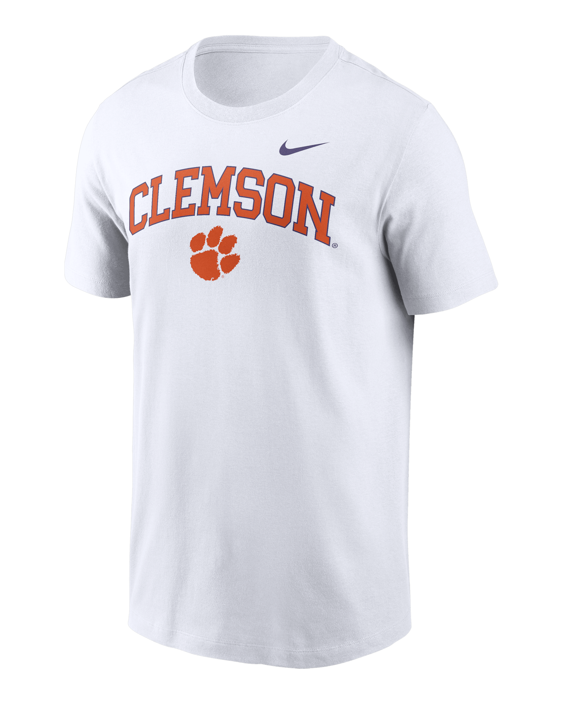 Clemson Tigers Blitz Men's Nike College T-Shirt - White