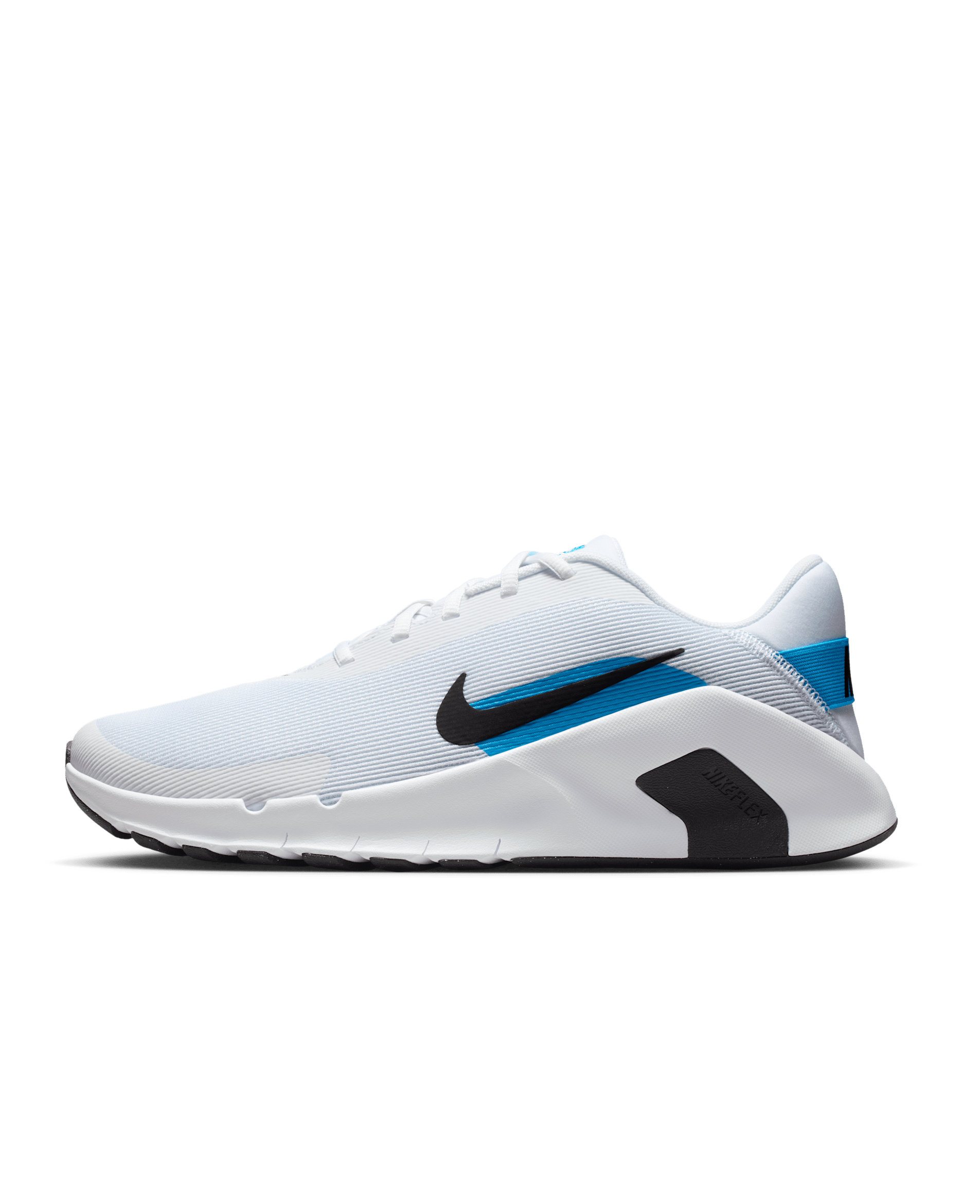 Nike Flex Train Men's Workout Shoes (Extra Wide) - White/Blue Hero/Black