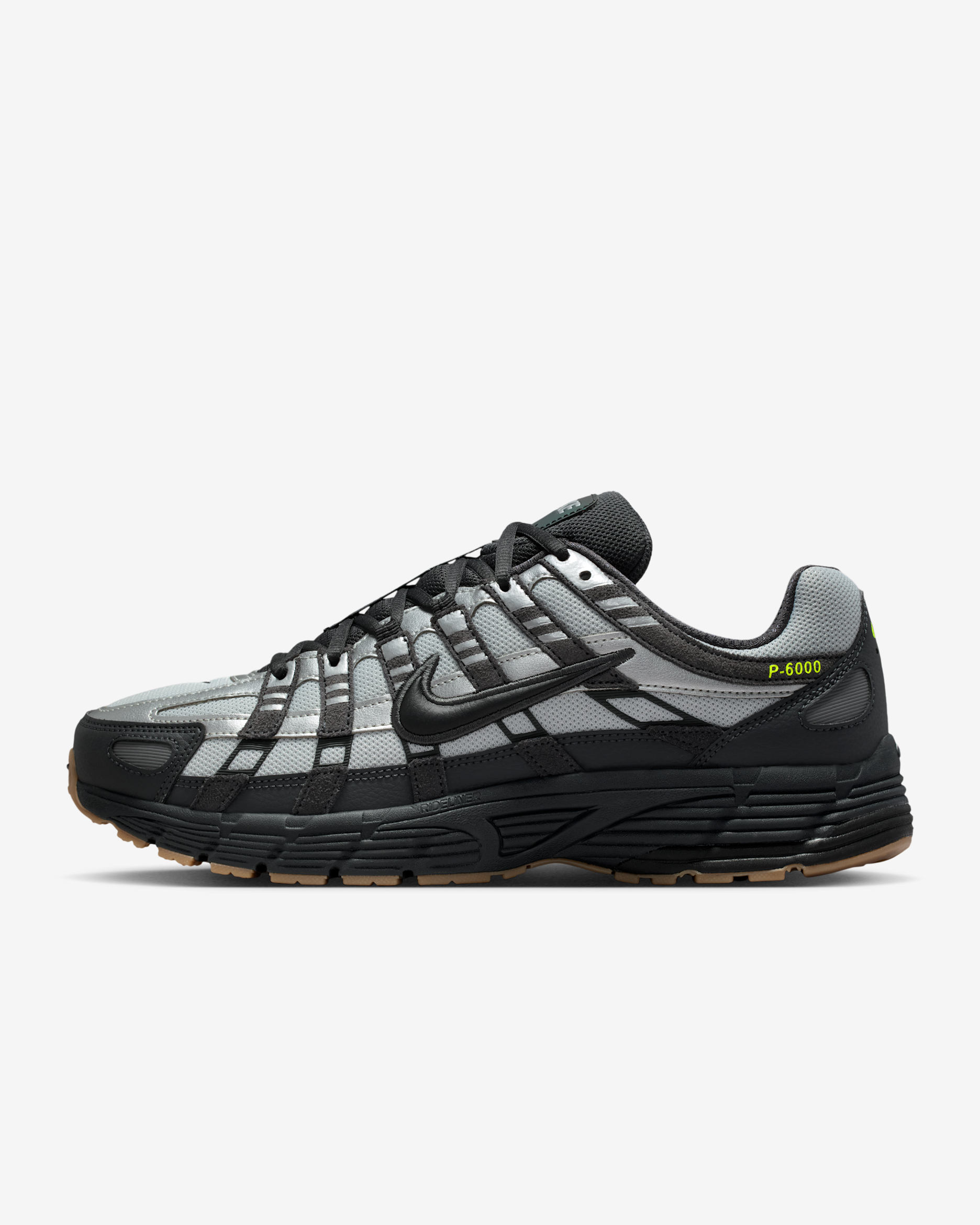Nike P-6000 Men's Shoes - Grey Fog/Anthracite/Volt/Black