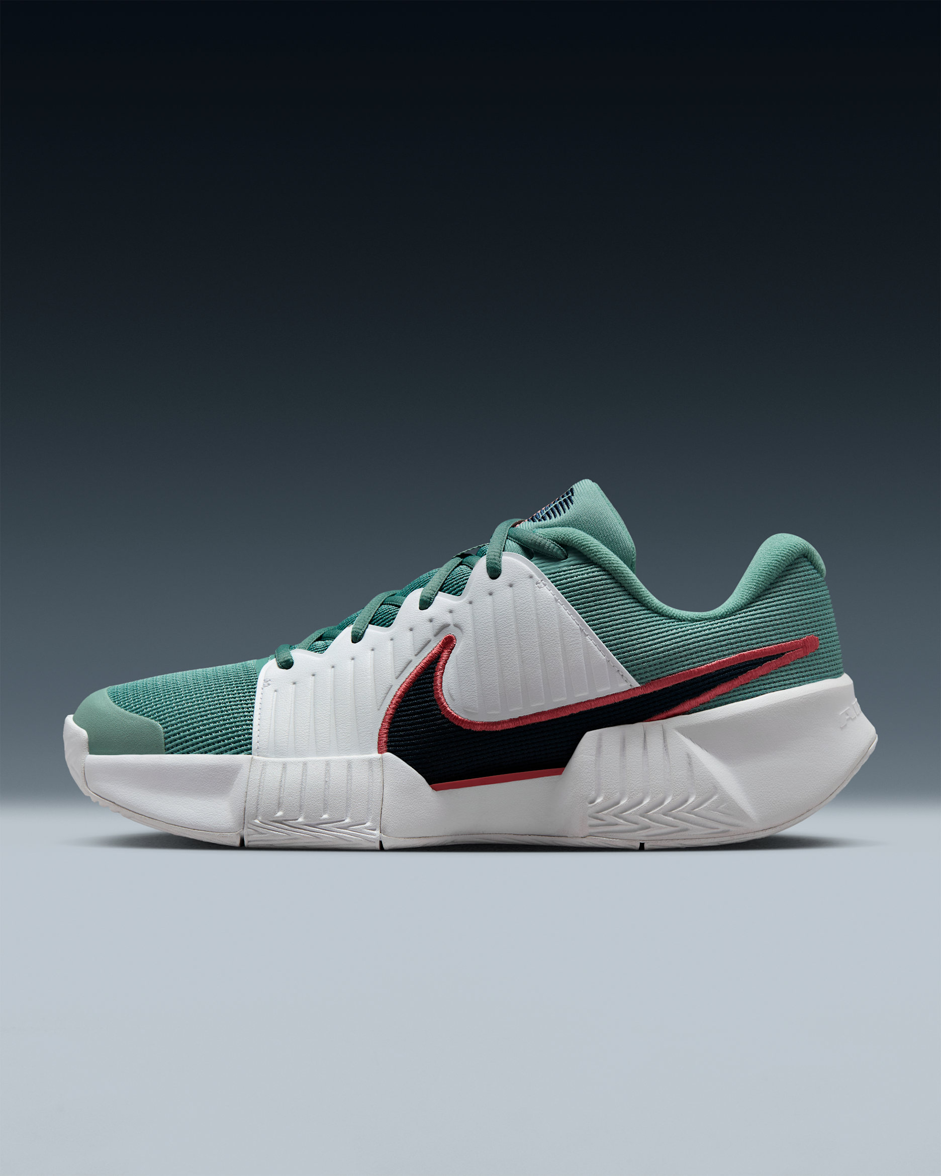 Nike GP Challenge Pro Men's Hard Court Tennis Shoes - Cannon/White/Adobe/Armory Navy