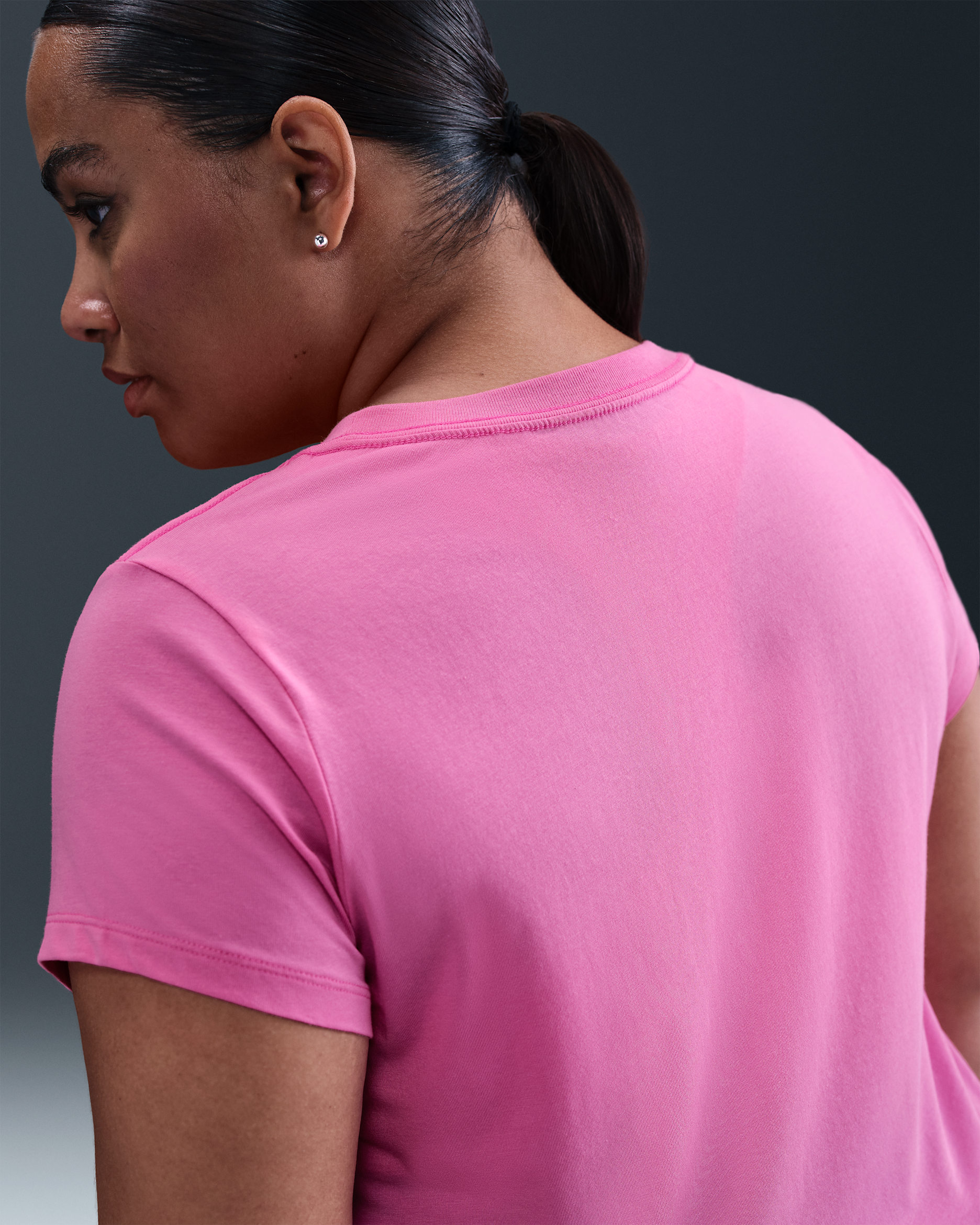 Nike Sportswear Chill Knit Women's Cropped T-Shirt (Plus Size)