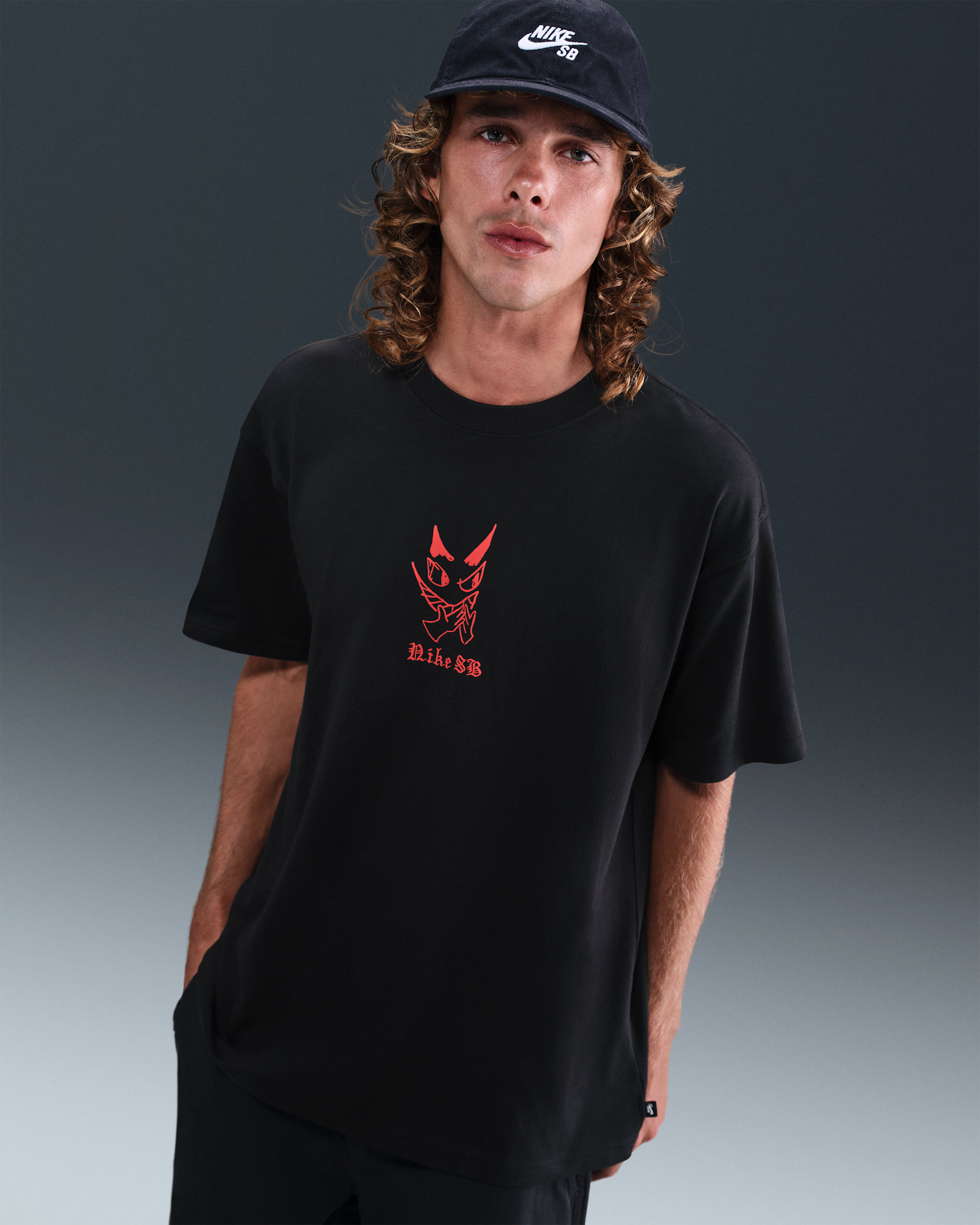 Nike SB Skate T-Shirt - Black