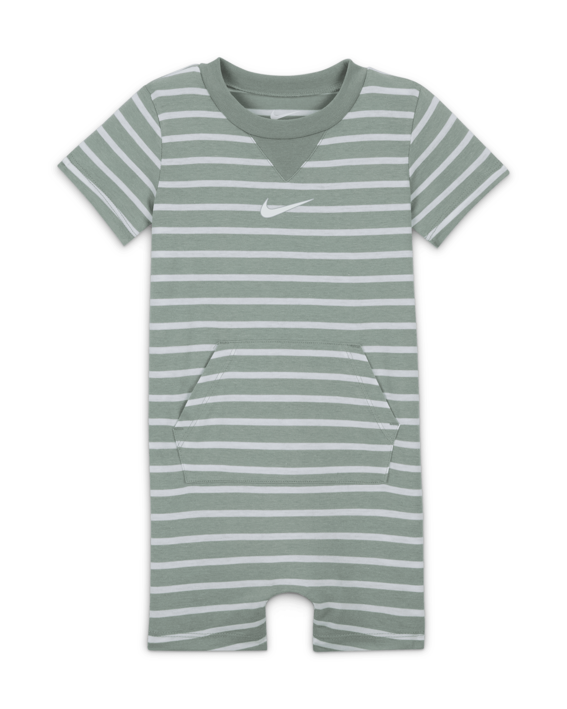 Nike Essentials Baby (12-24M) Short Sleeve Romper - Mica Green