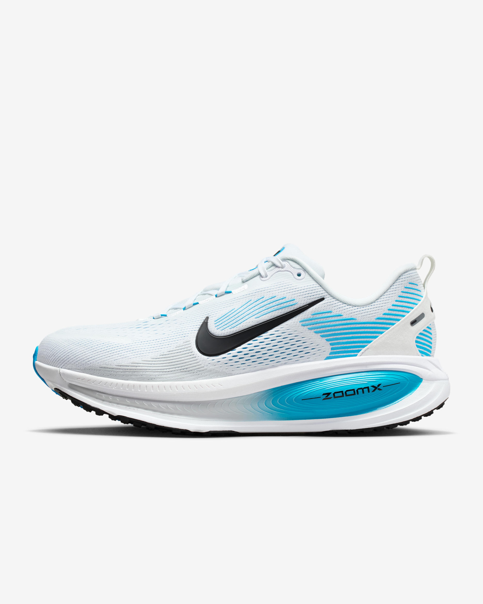 Nike Vomero 18 Men's Road Running Shoes (Extra Wide) - White/Blue Hero/Pure Platinum/Black