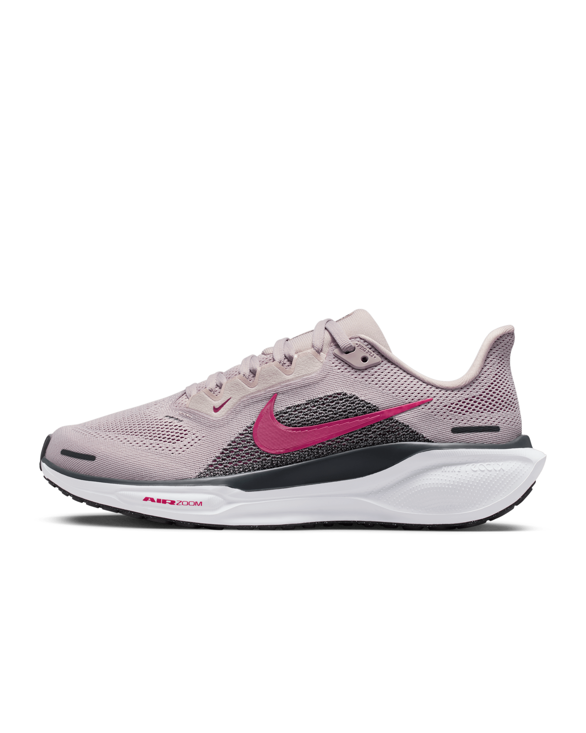Nike Pegasus 41 løpesko for vei til dame - Platinum Violet/Off Noir/Silt Red/Sweet Beet