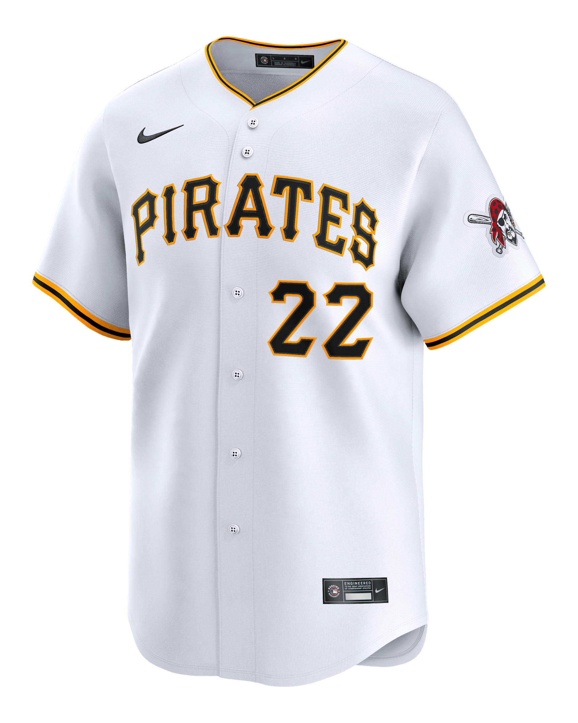 Andrew McCutchen Pittsburgh Pirates Men's Nike Dri-FIT ADV MLB Limited Jersey - White