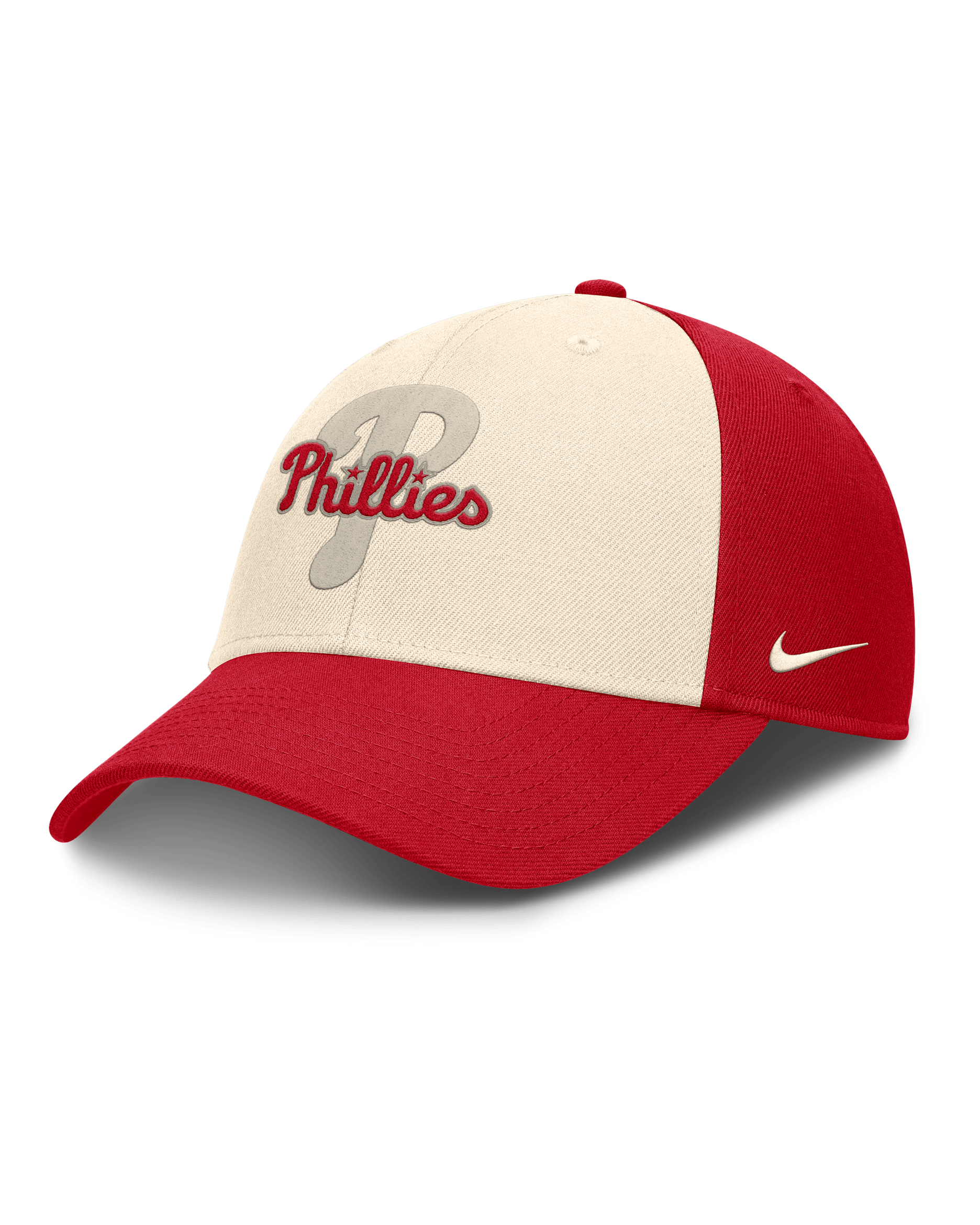 Gorra Nike Dri-FIT de la MLB ajustable para hombre Philadelphia Phillies Statement Club - Rojo