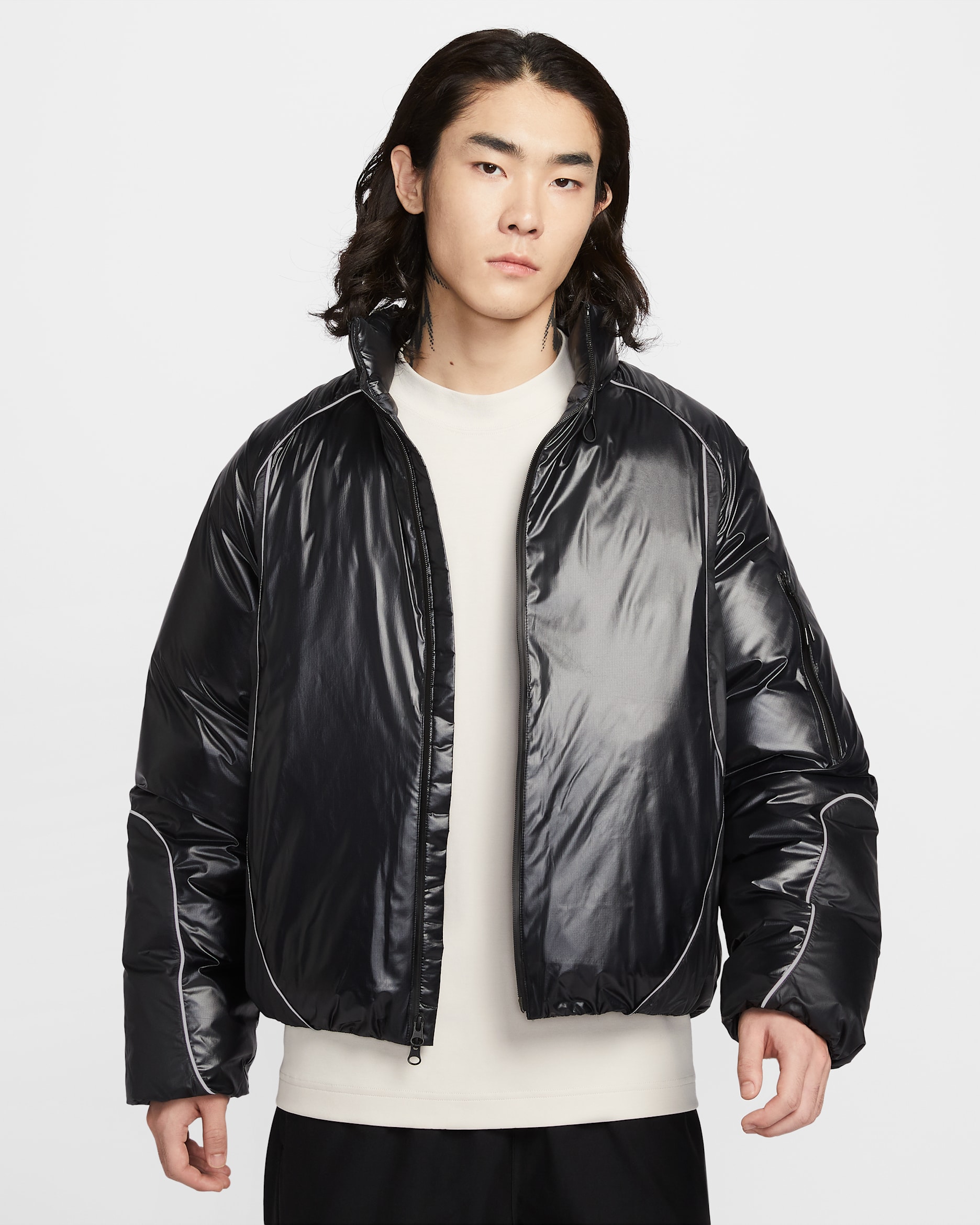 Nike Tech Men's Bubble Jacket - Black/Anthracite/Iron Grey/Black